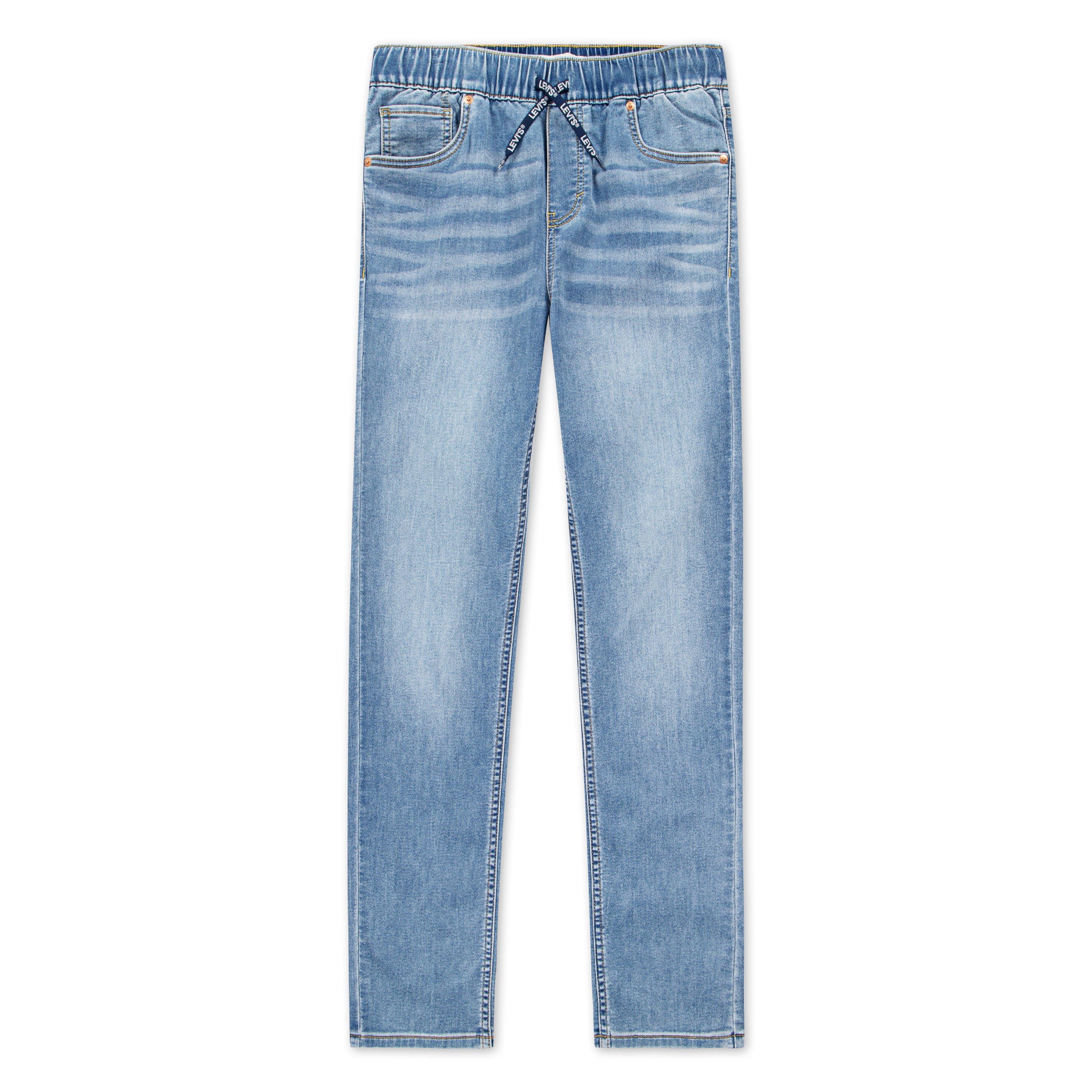 Levi's Big Boys' Skinny Fit Light Blue Wash Pull On Jeans - LIGHT BLUE Thumbnail View 8