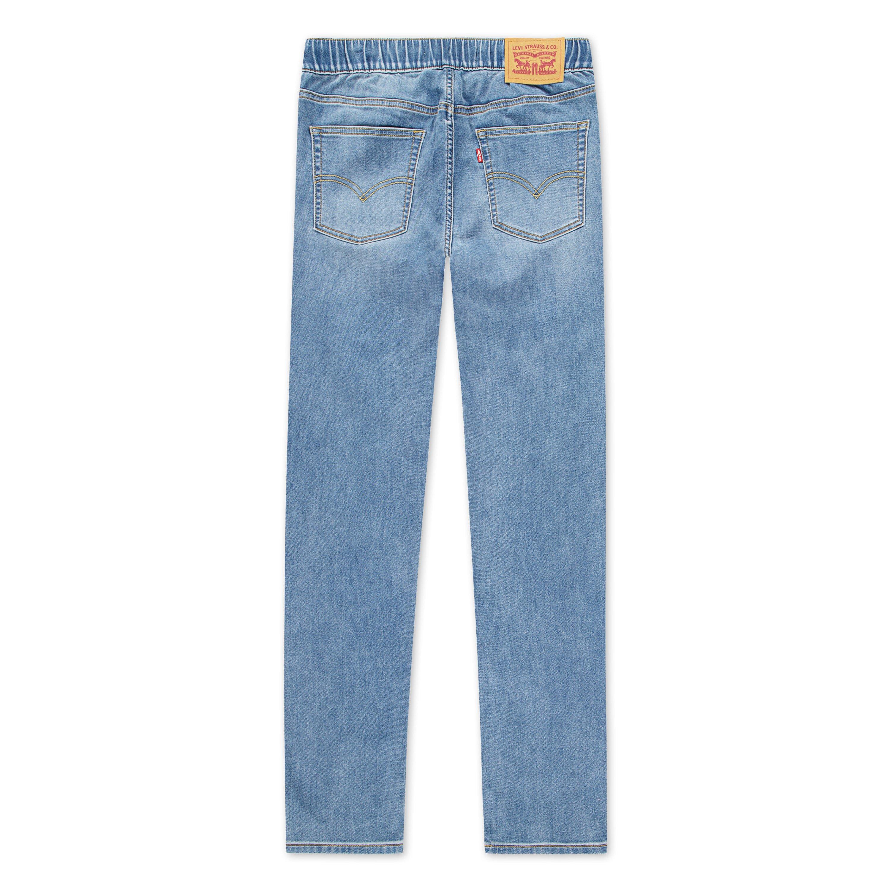Levi's Big Boys' Skinny Fit Light Blue Wash Pull On Jeans - LIGHT BLUE Thumbnail View 9