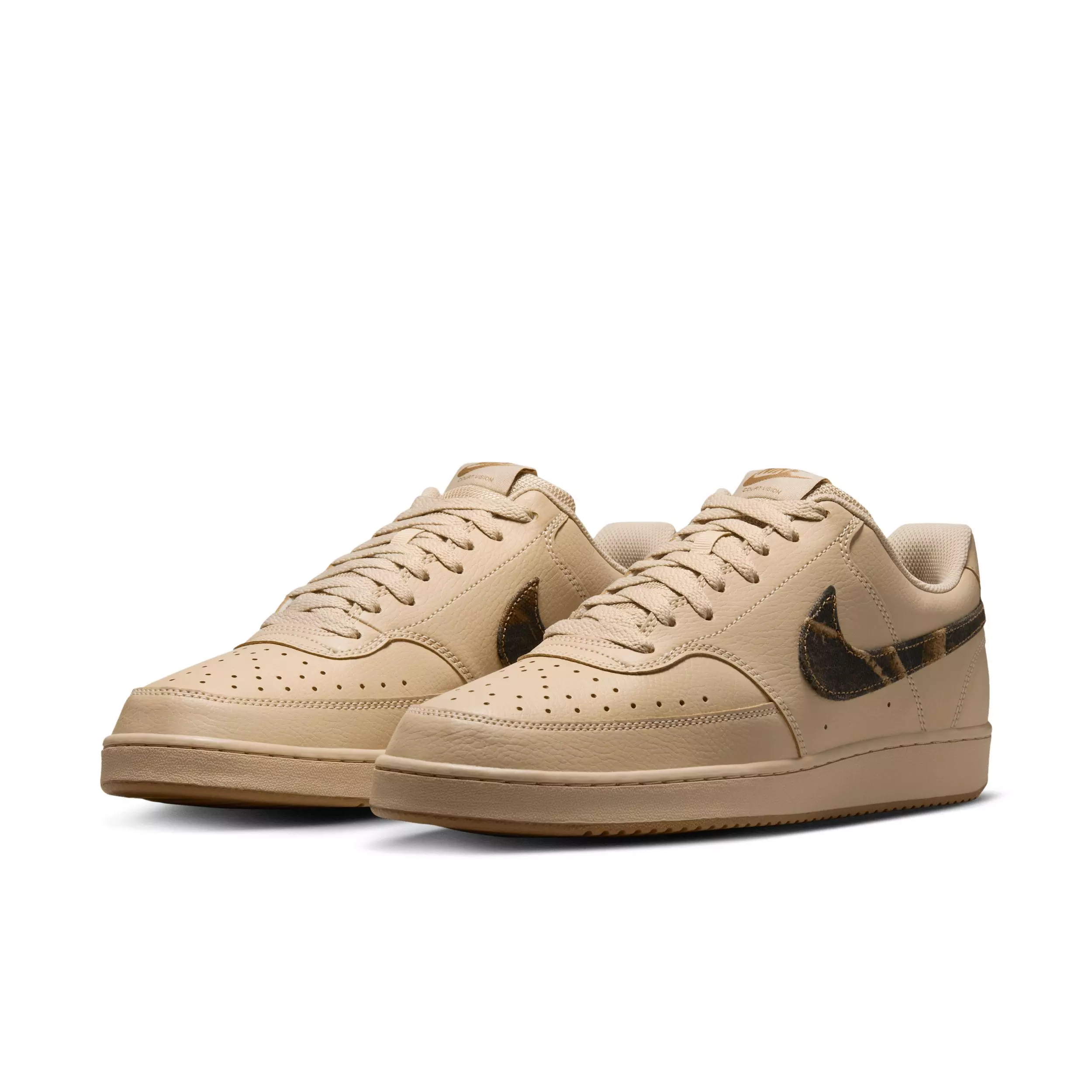 Nike Court Vision SE "Rattan/Rocky Tan/Mink Brown" Men's Shoe - RATTAN/TAN/BROWN