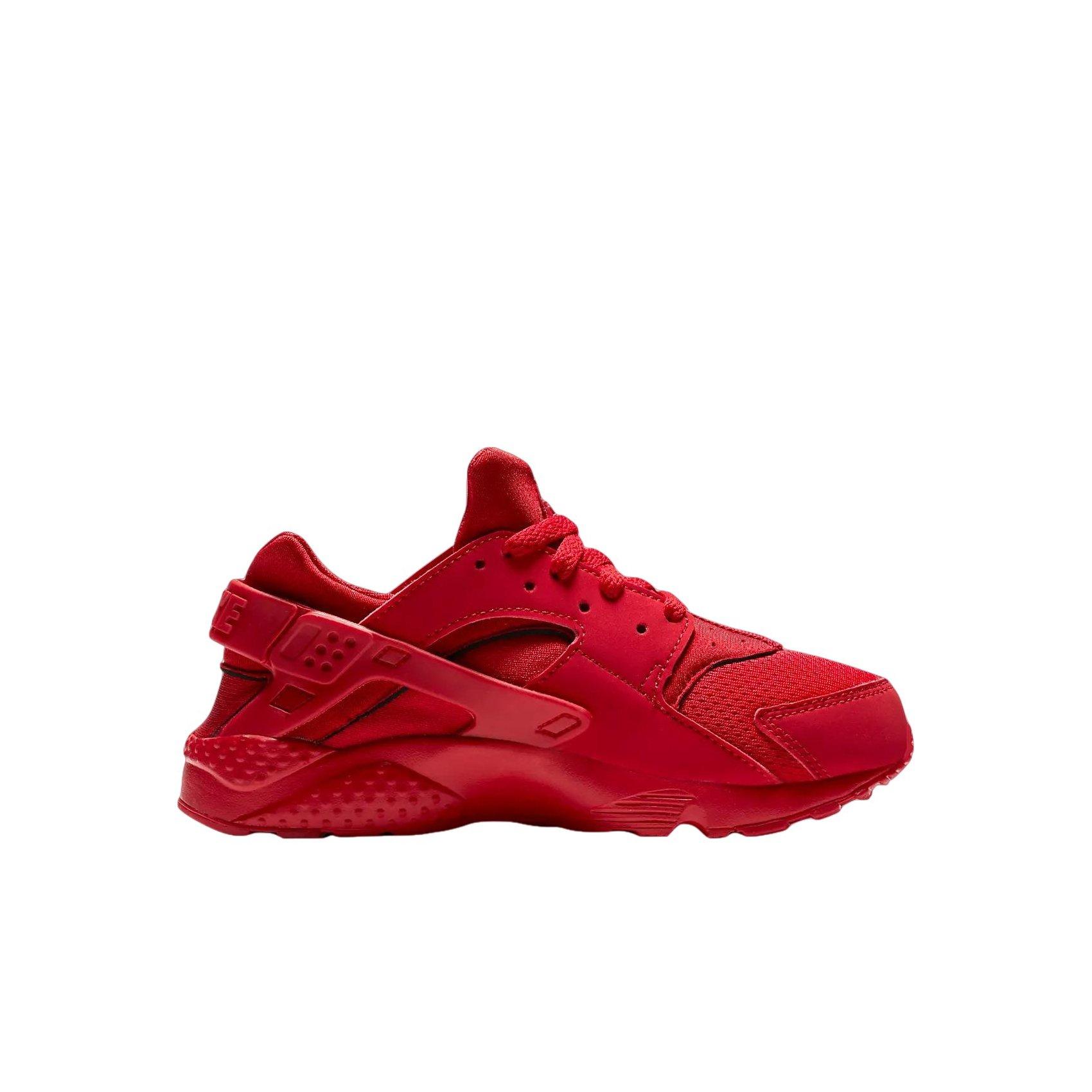 Nike Huarache Run Red Preschool Kids Shoe Hibbett