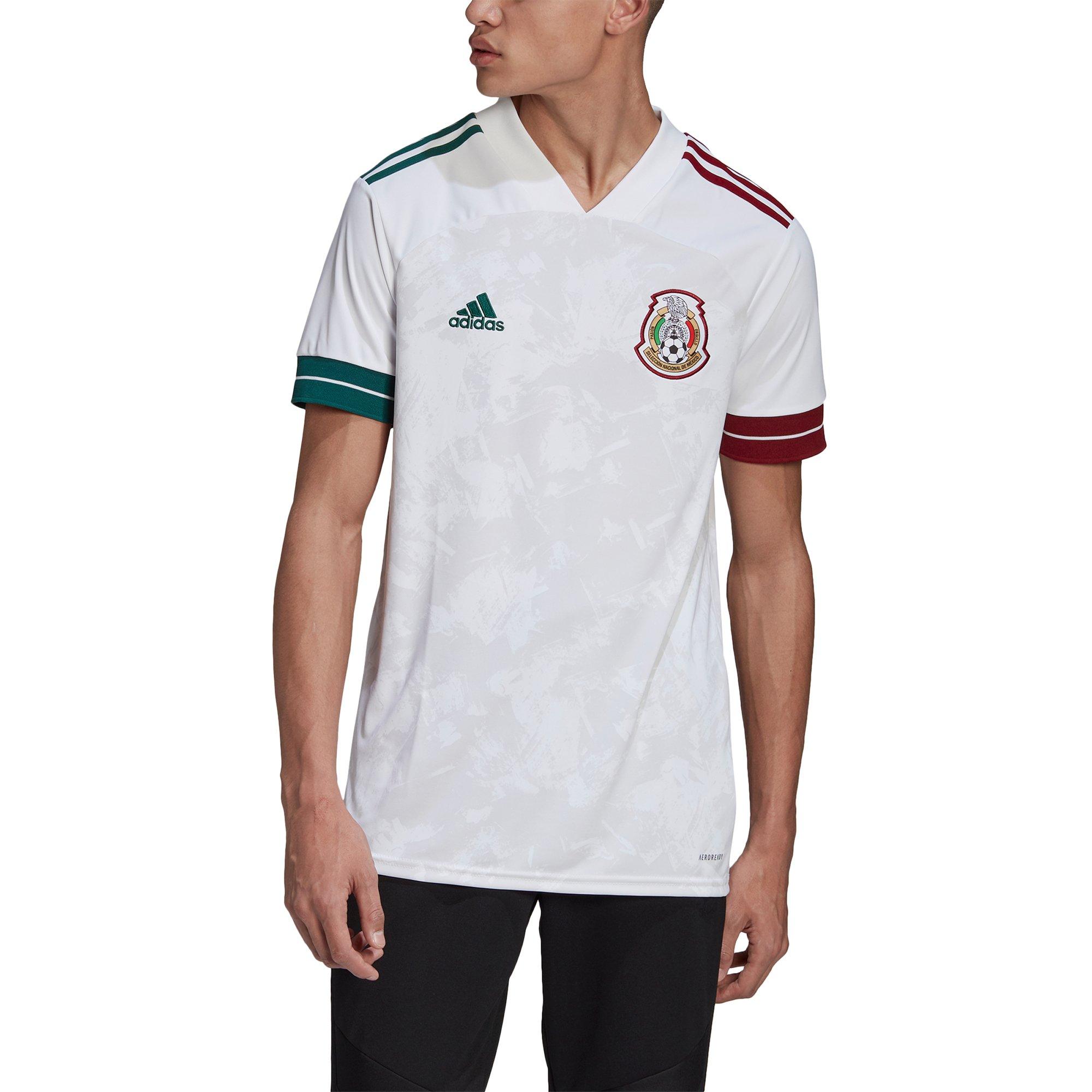 adidas Men's Mexico Home Black/Purple Soccer Jersey - Hibbett