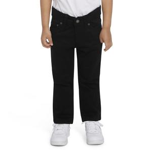 Levi's Toddler Boys' 511 Slim Fit Soft Brushed Sueded Pants - Black