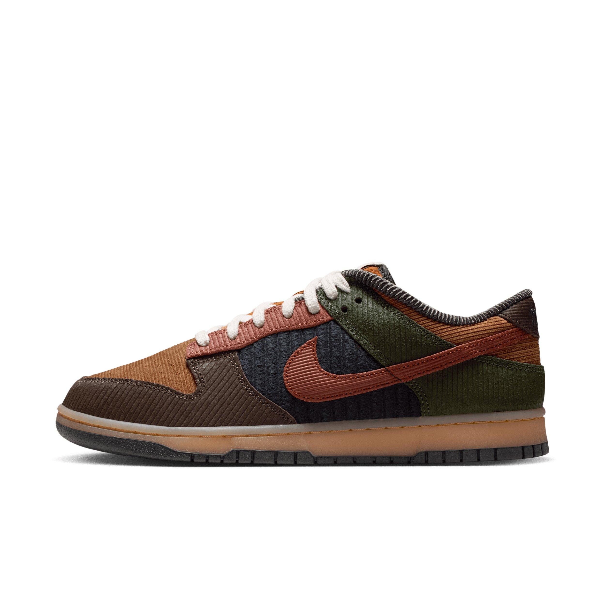 Nike Dunk Low Retro Premium "Light British Tan/Cargo Khaki/Baroque Brown/Cinnamon" Men's Shoe - LT TAN/KHAKI/BROWN/CINNAMON Thumbnail View 2