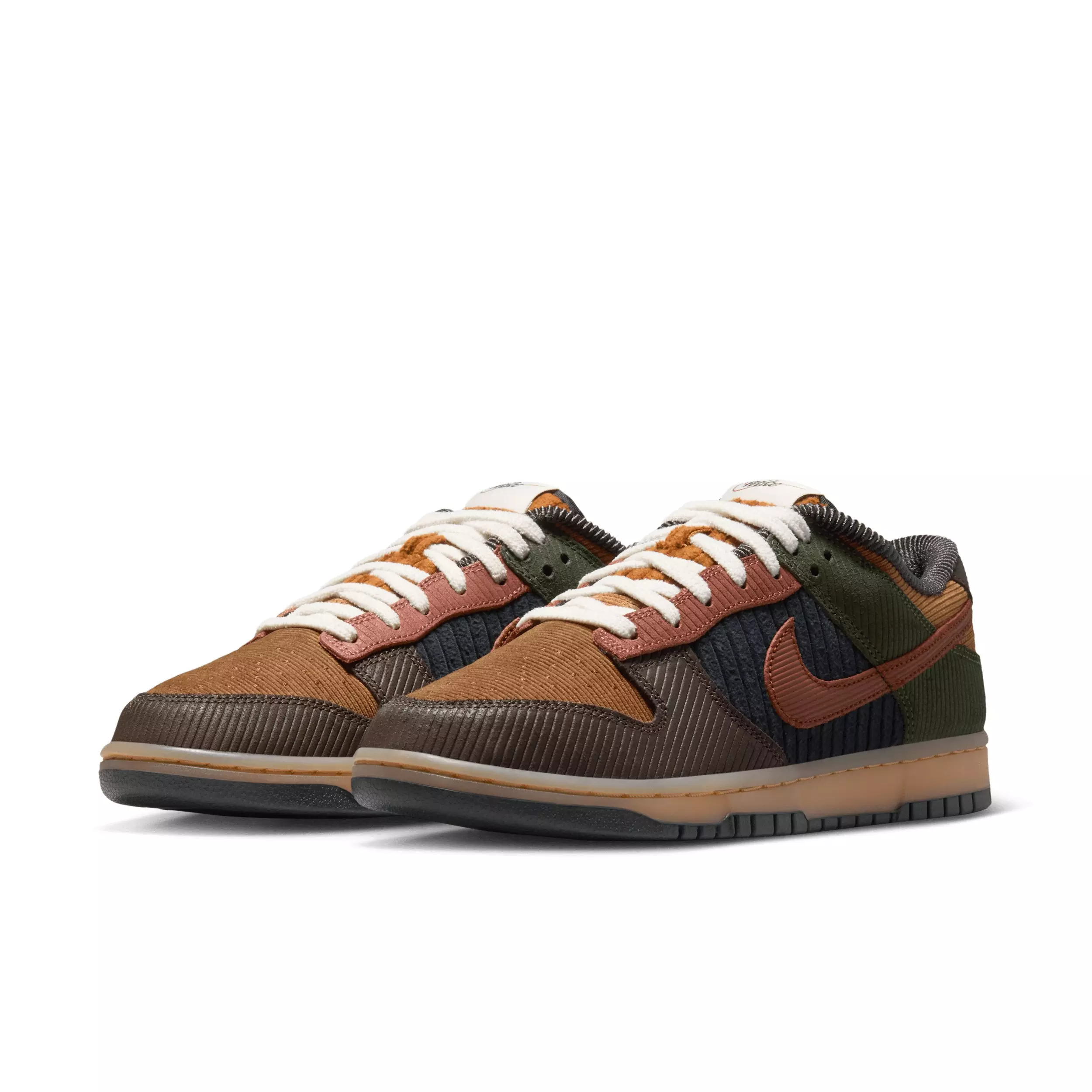 Nike Dunk Low Retro Premium "Light British Tan/Cargo Khaki/Baroque Brown/Cinnamon" Men's Shoe - LT TAN/KHAKI/BROWN/CINNAMON