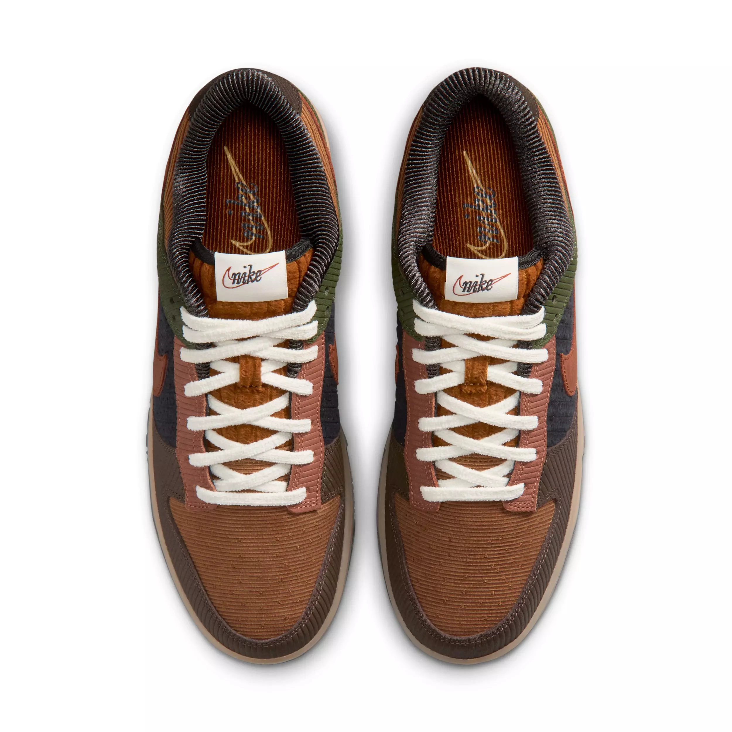 Nike Dunk Low Retro Premium "Light British Tan/Cargo Khaki/Baroque Brown/Cinnamon" Men's Shoe - LT TAN/KHAKI/BROWN/CINNAMON