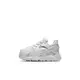 Nike Huarache Run "Triple White" Toddler Kids' Casual Shoe - WHITE Thumbnail View 2