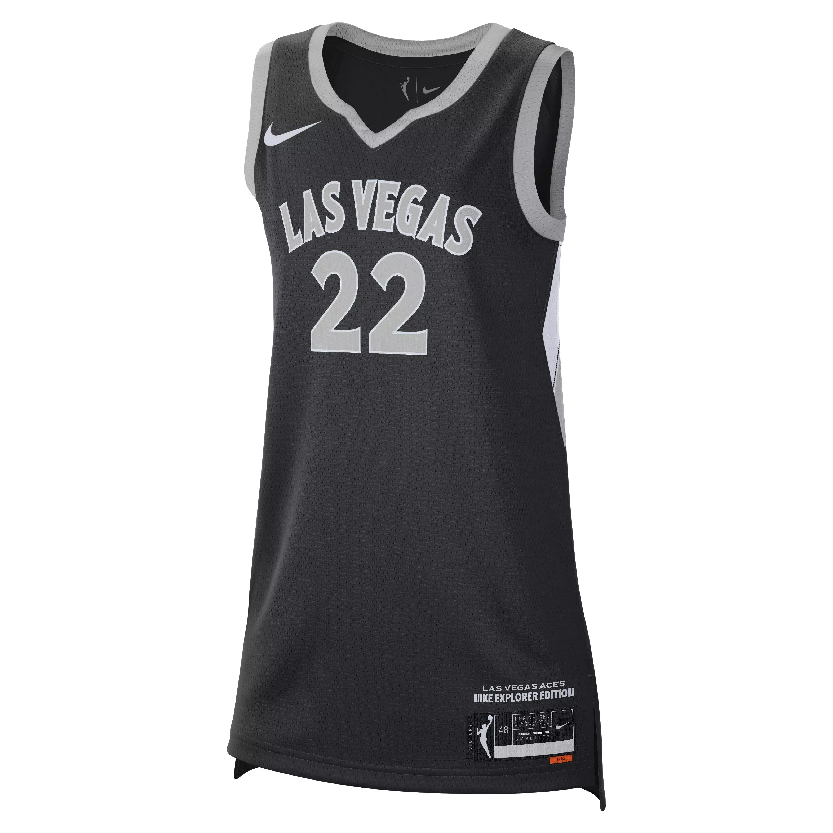 Nike Women's A'ja Wilson Las Vegas Aces 2023 Dri-FIT WNBA Victory Jersey - BLACK