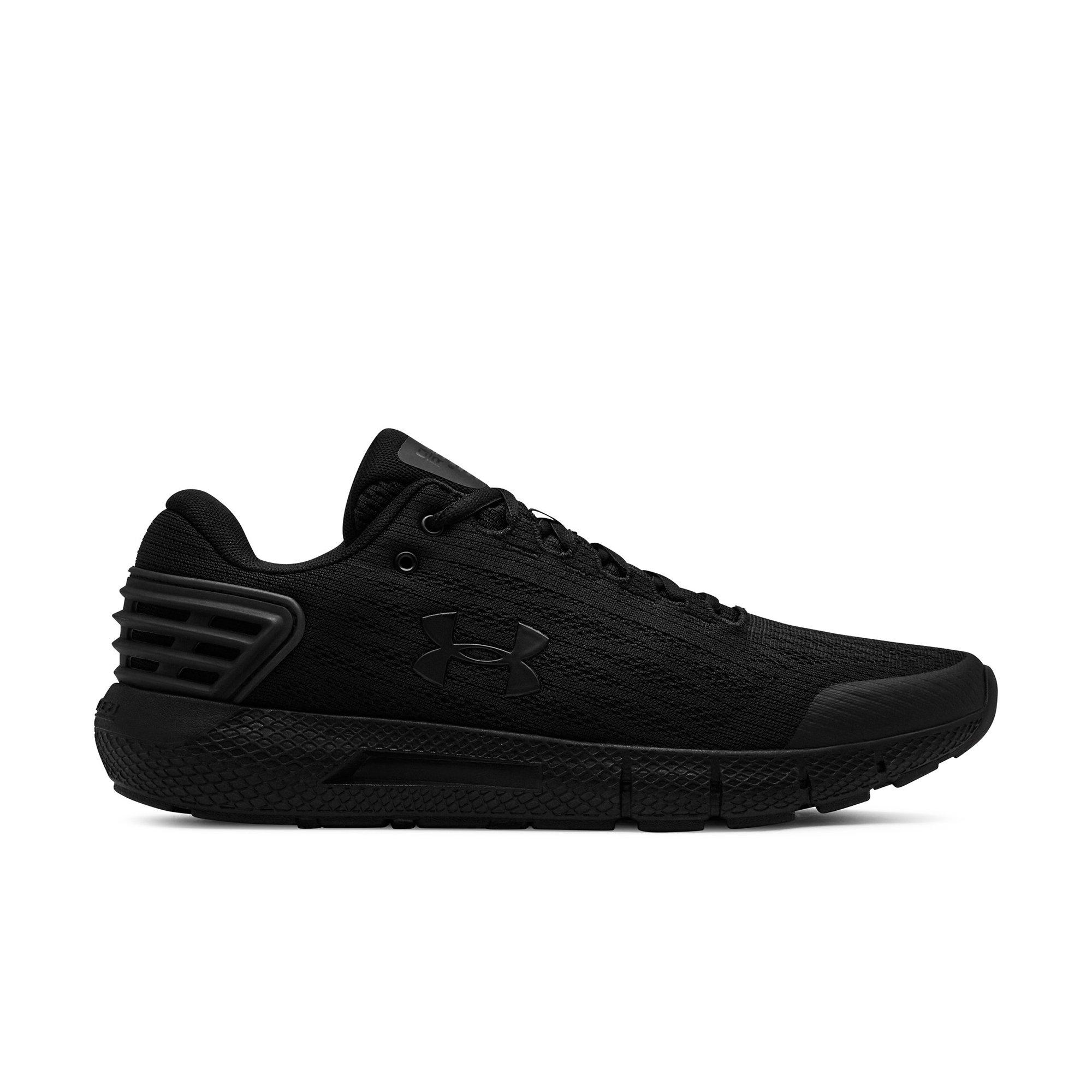 under armour black training shoes