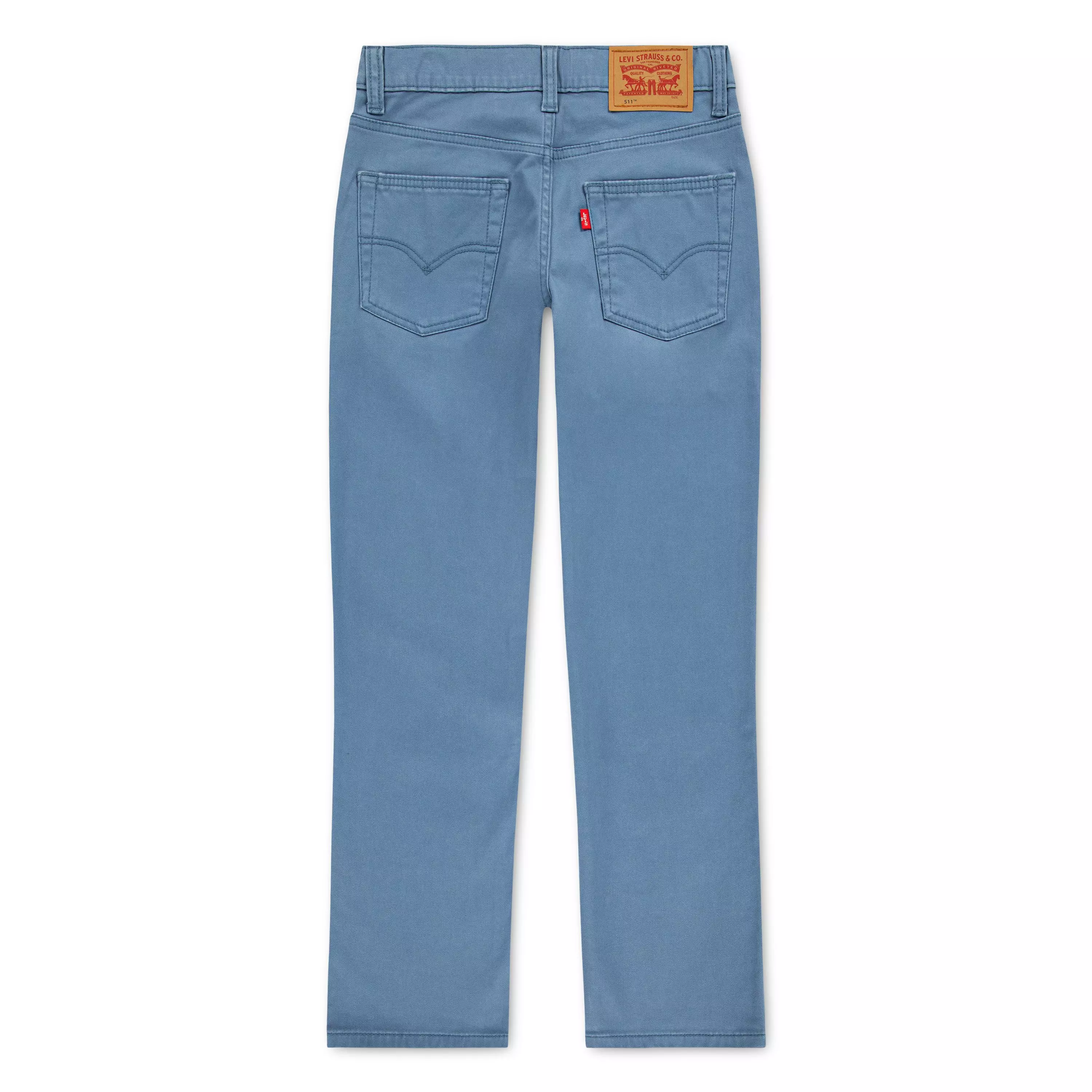 Levi's Little Boys' 511 Slim Fit Soft Brushed Sueded Pants - Blue - BLUE