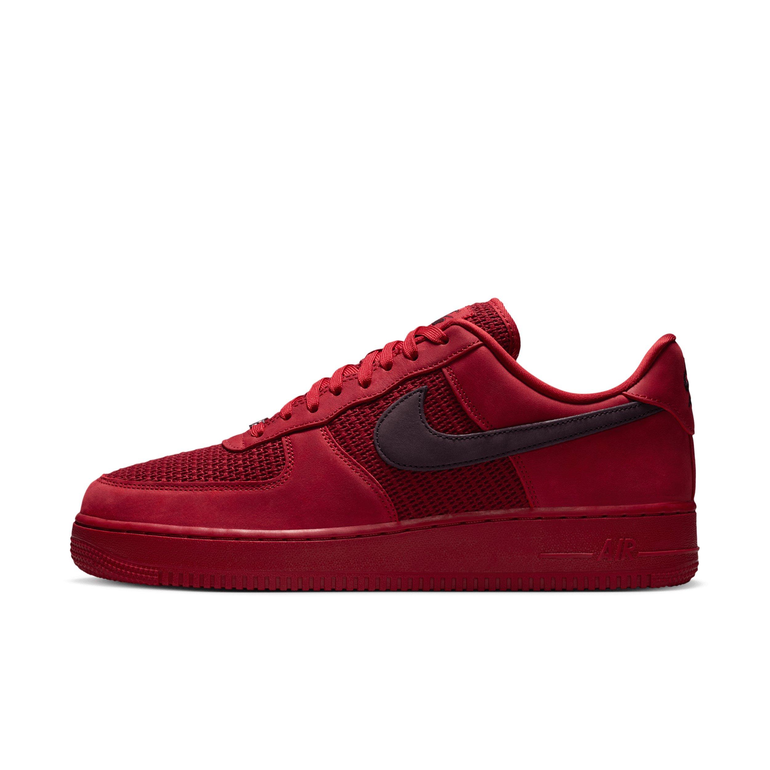 Nike Air Force 1 '07 LV8 "Tough Red/Team Red/Metallic Silver/Tough Red" Men's Shoe - RED/RED/SILVER/RED Thumbnail View 2