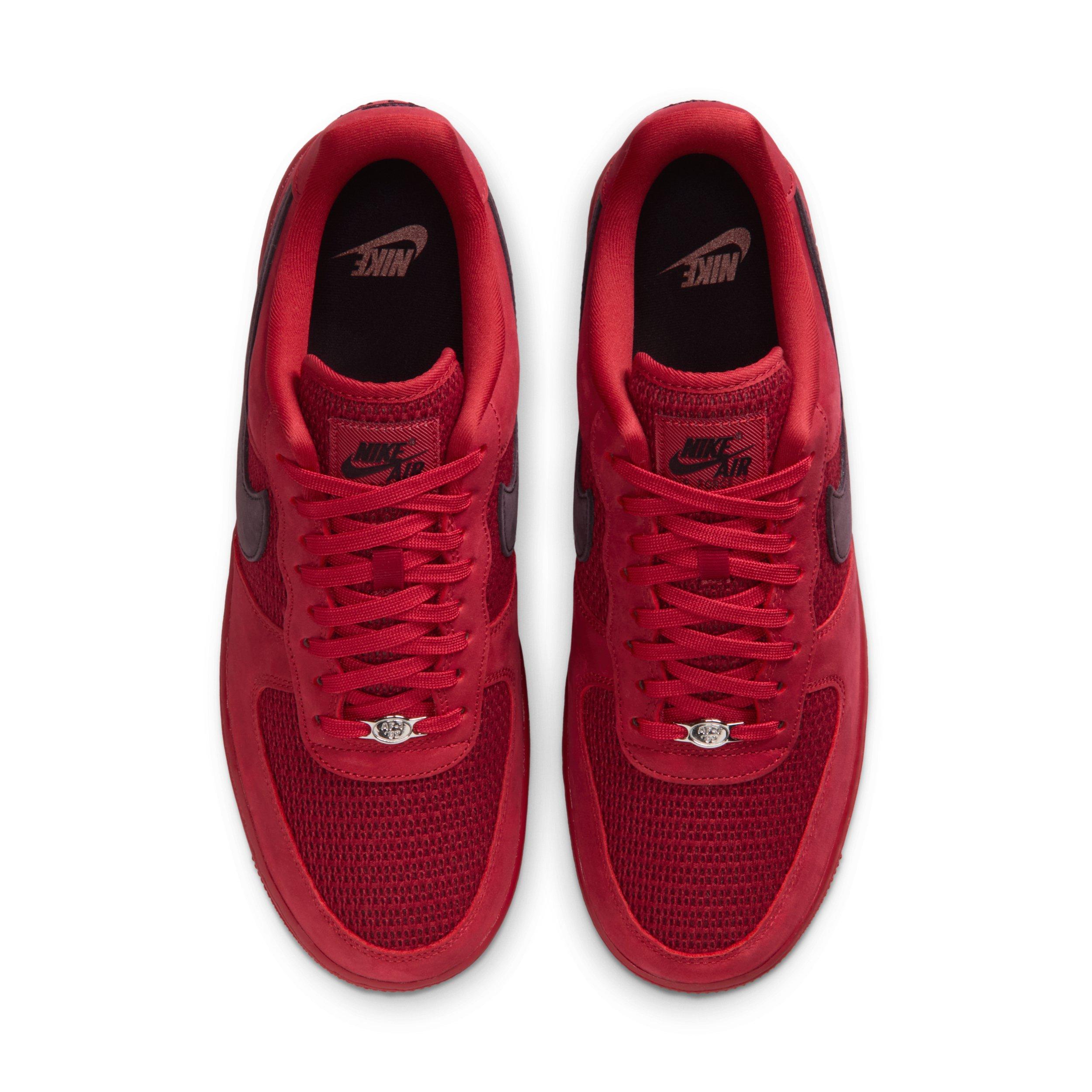 Nike Air Force 1 '07 LV8 "Tough Red/Team Red/Metallic Silver/Tough Red" Men's Shoe - RED/RED/SILVER/RED Thumbnail View 4