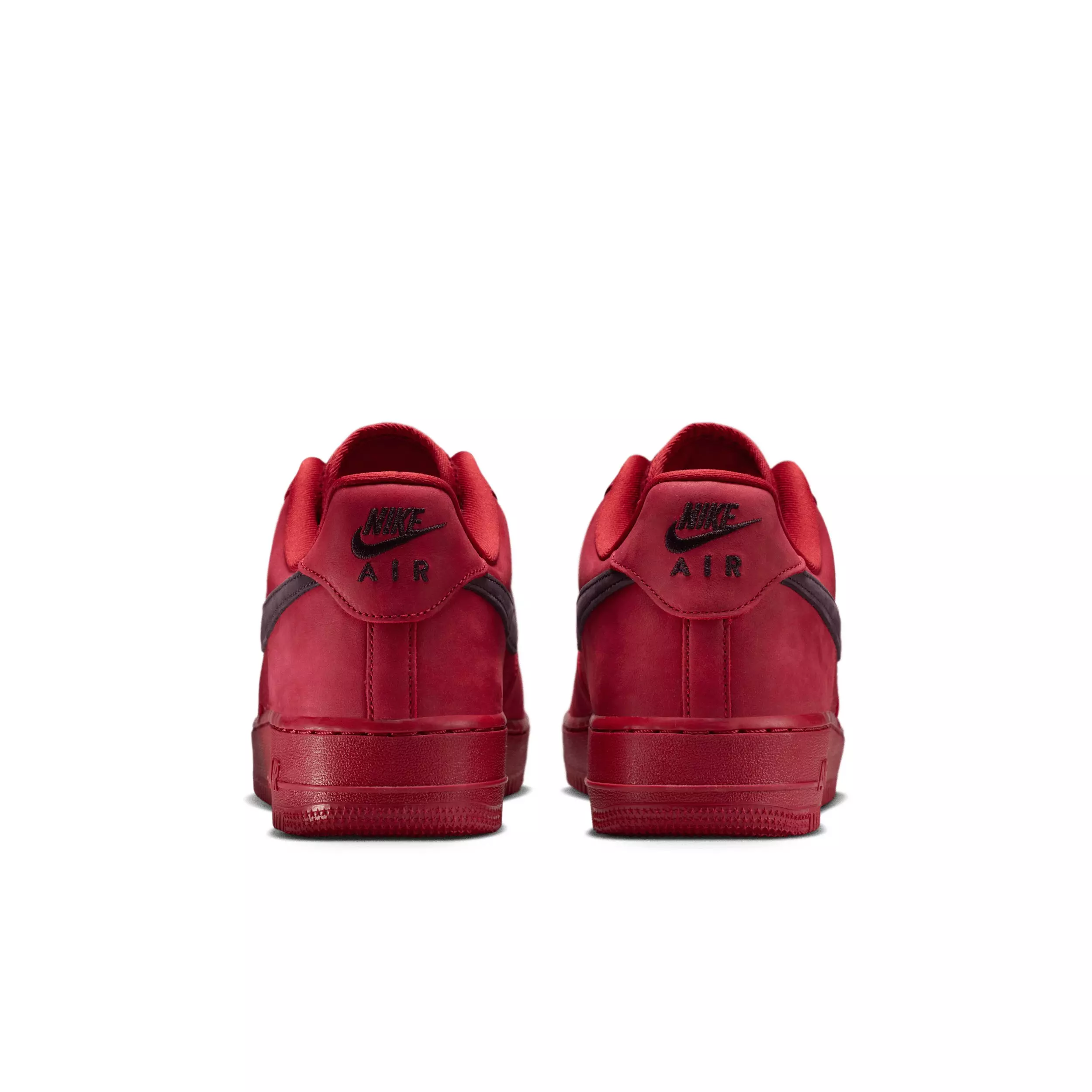 Nike Air Force 1 '07 LV8 "Tough Red/Team Red/Metallic Silver/Tough Red" Men's Shoe - RED/RED/SILVER/RED