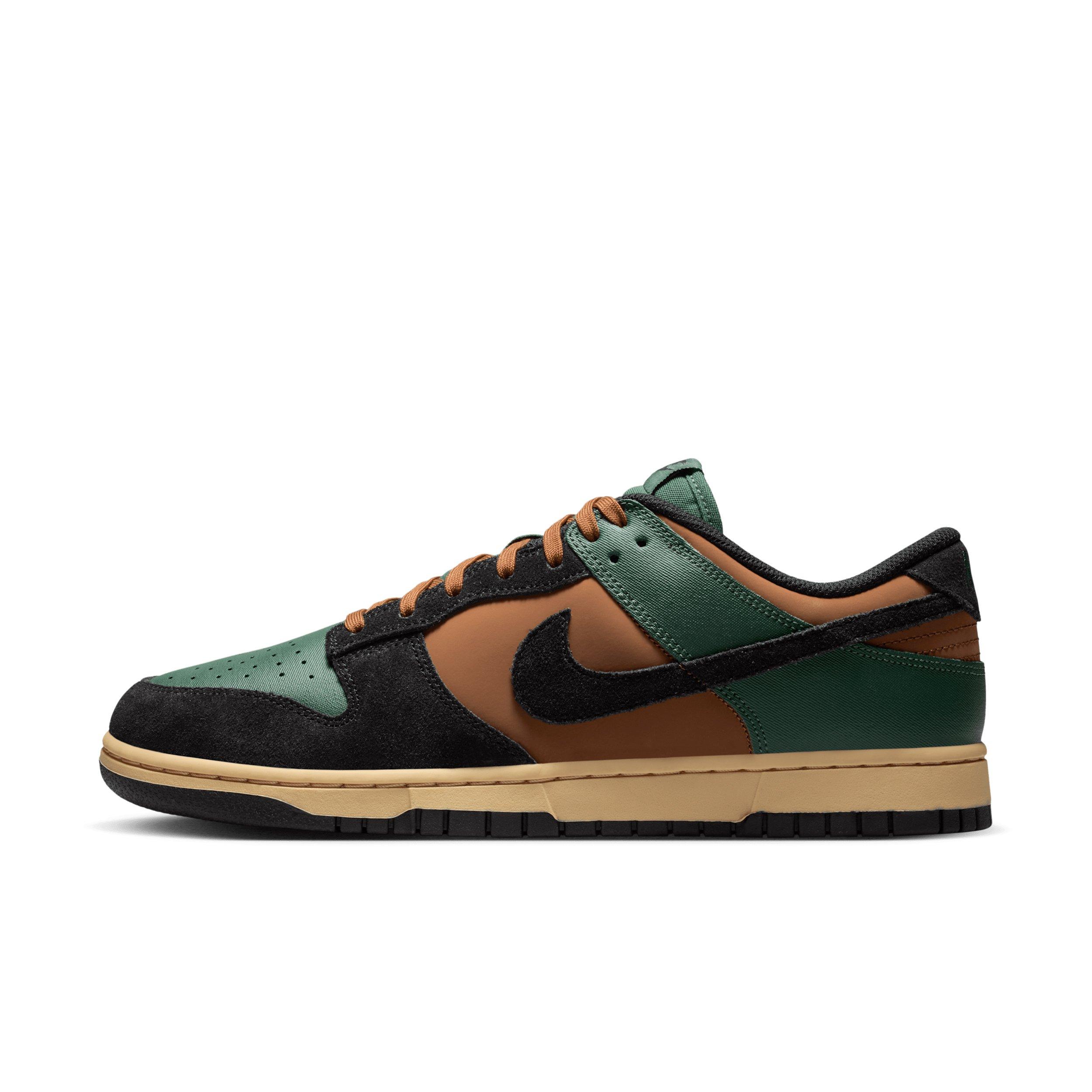 Nike Dunk Low Retro "Fir/Light British Tan/Sesame/Black" Men's Shoe - FIR/LT TAN/SESAME/BLACK Thumbnail View 2
