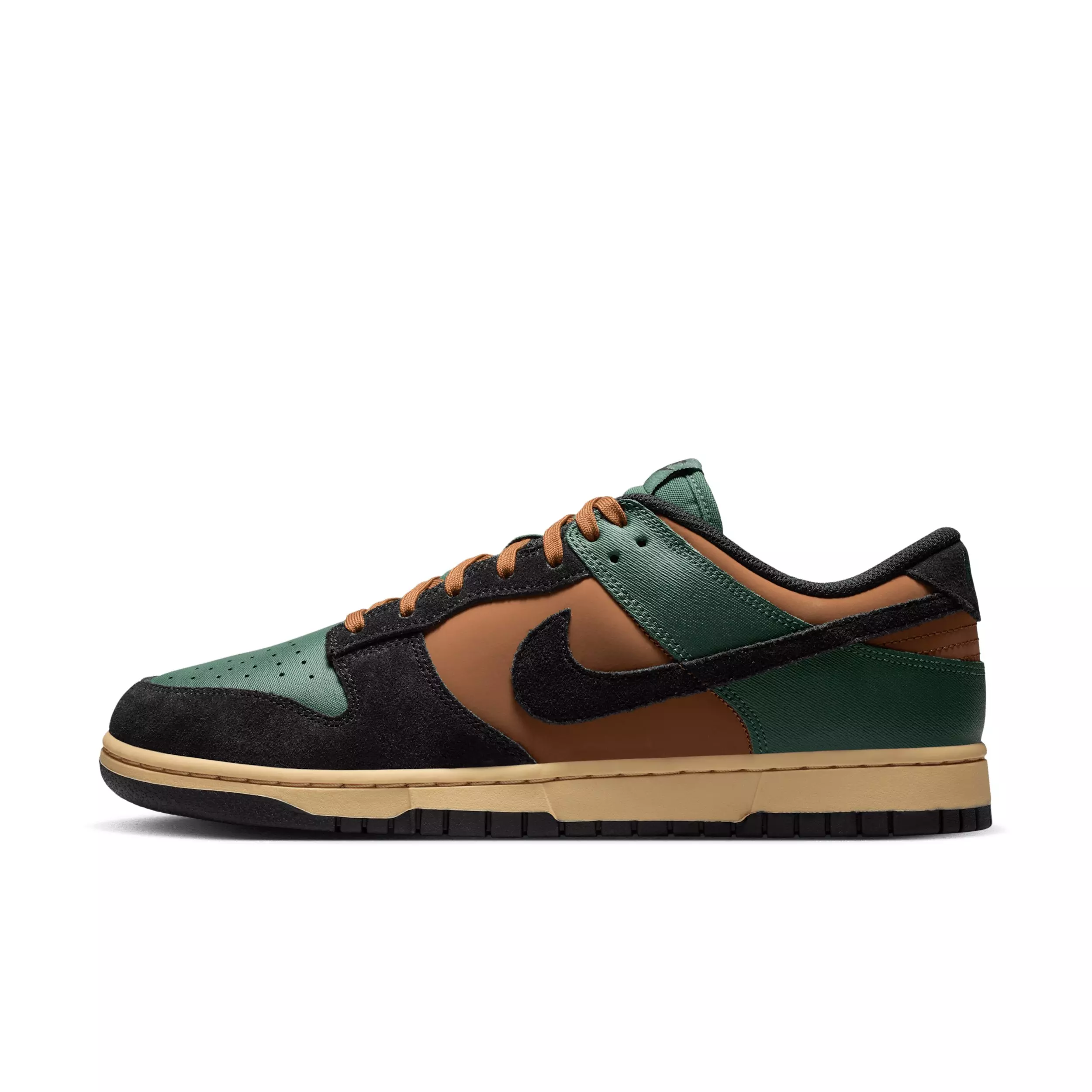 Nike Dunk Low Retro "Fir/Light British Tan/Sesame/Black" Men's Shoe - FIR/LT TAN/SESAME/BLACK