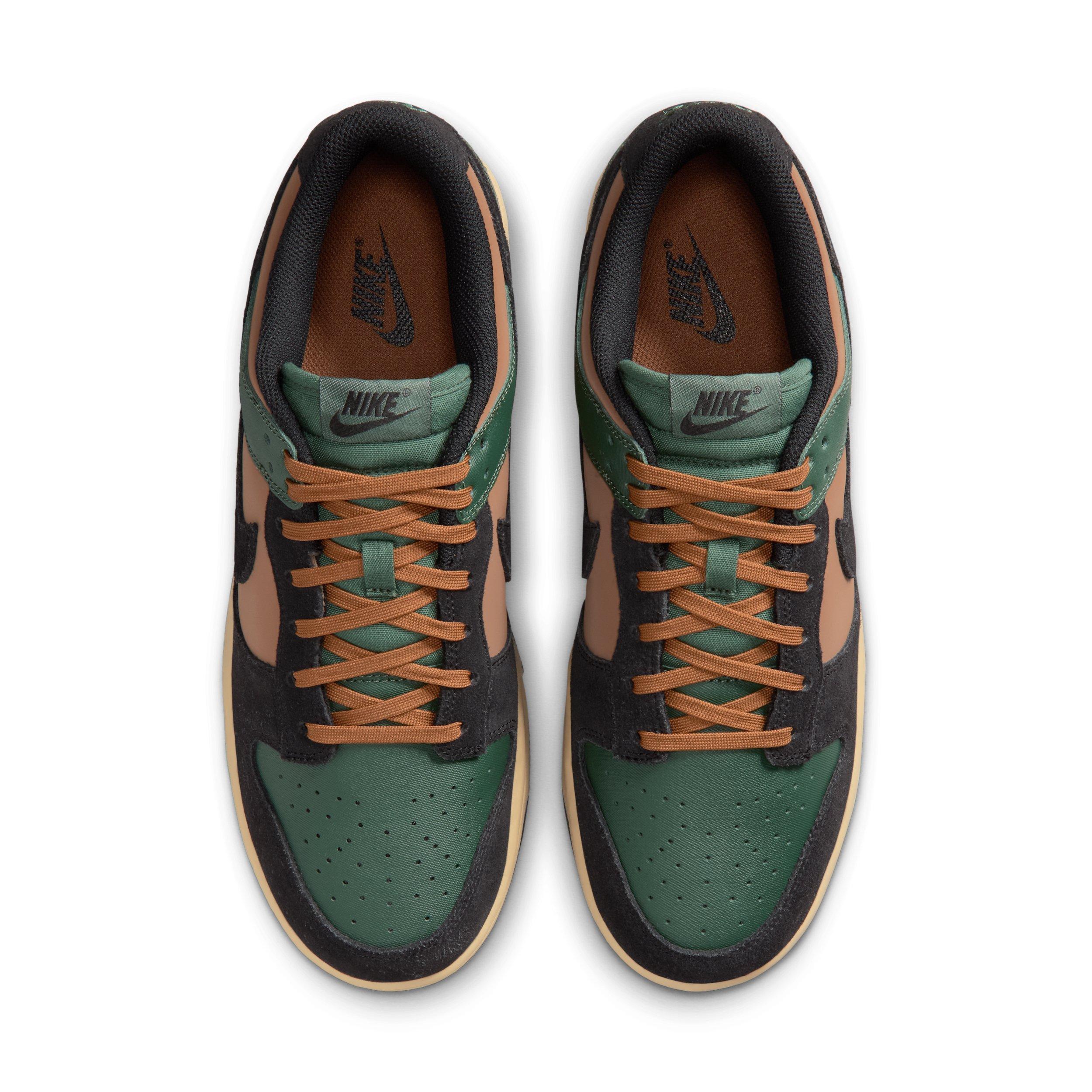 Nike Dunk Low Retro "Fir/Light British Tan/Sesame/Black" Men's Shoe - FIR/LT TAN/SESAME/BLACK Thumbnail View 4