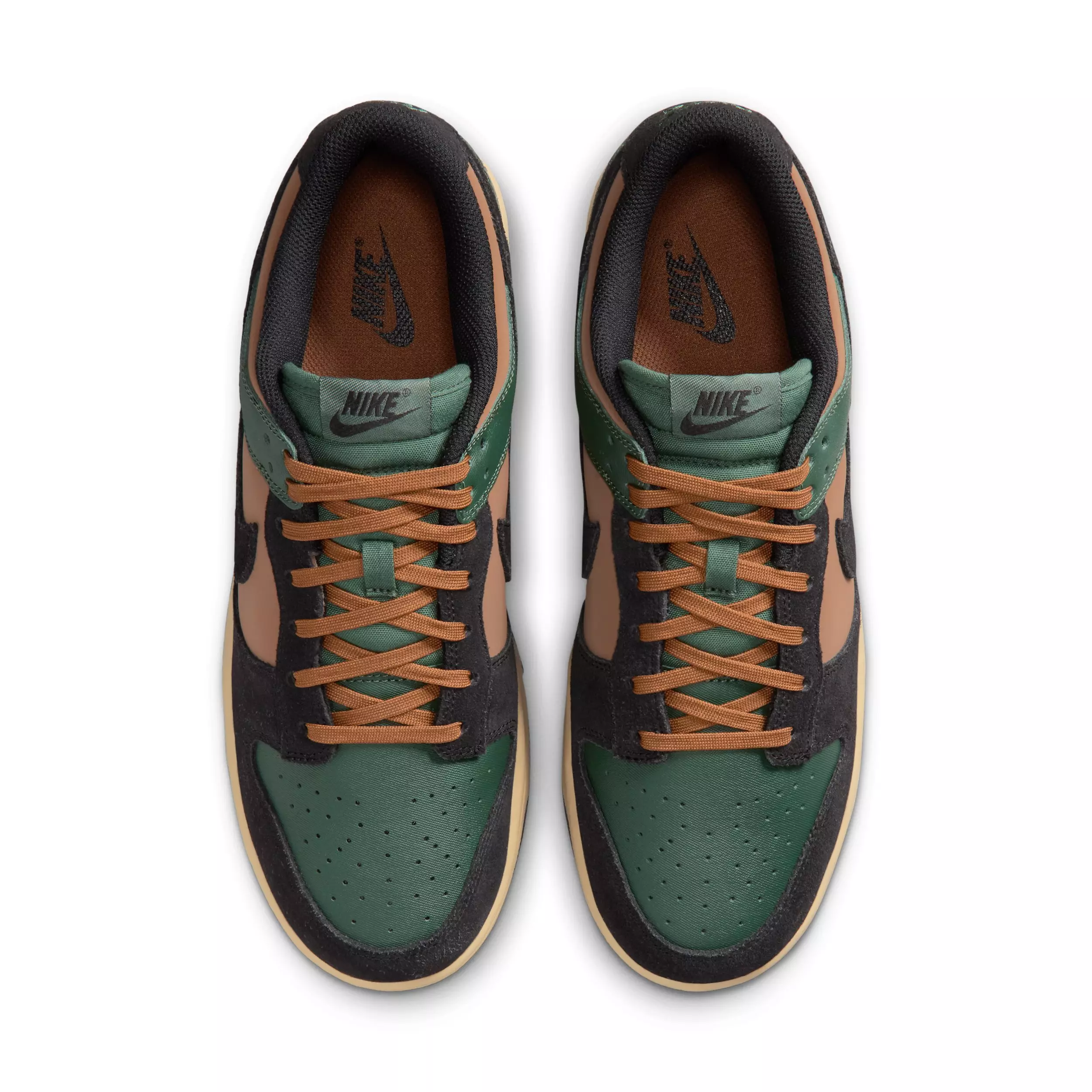 Nike Dunk Low Retro "Fir/Light British Tan/Sesame/Black" Men's Shoe - FIR/LT TAN/SESAME/BLACK