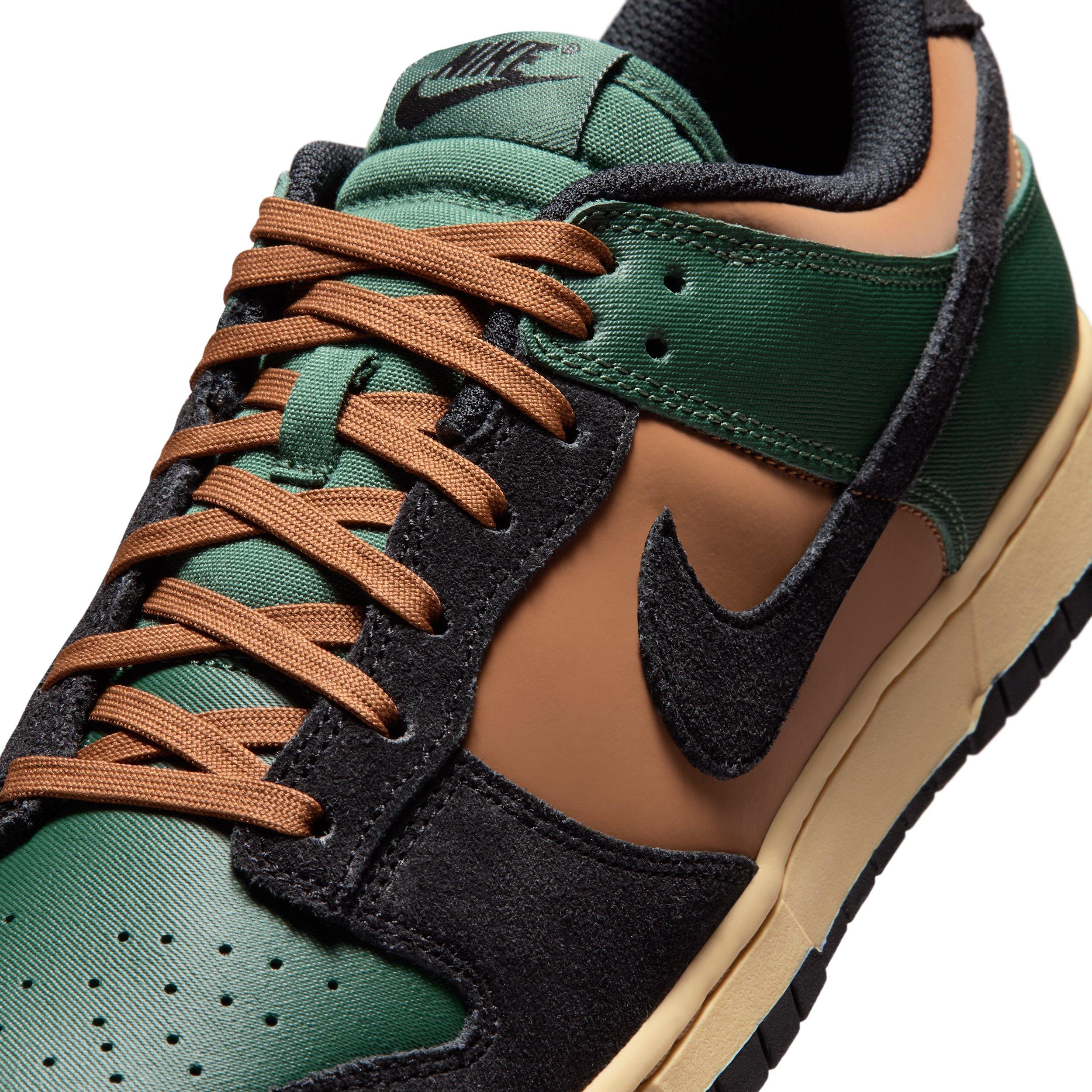 Nike Dunk Low Retro "Fir/Light British Tan/Sesame/Black" Men's Shoe - FIR/LT TAN/SESAME/BLACK Thumbnail View 7