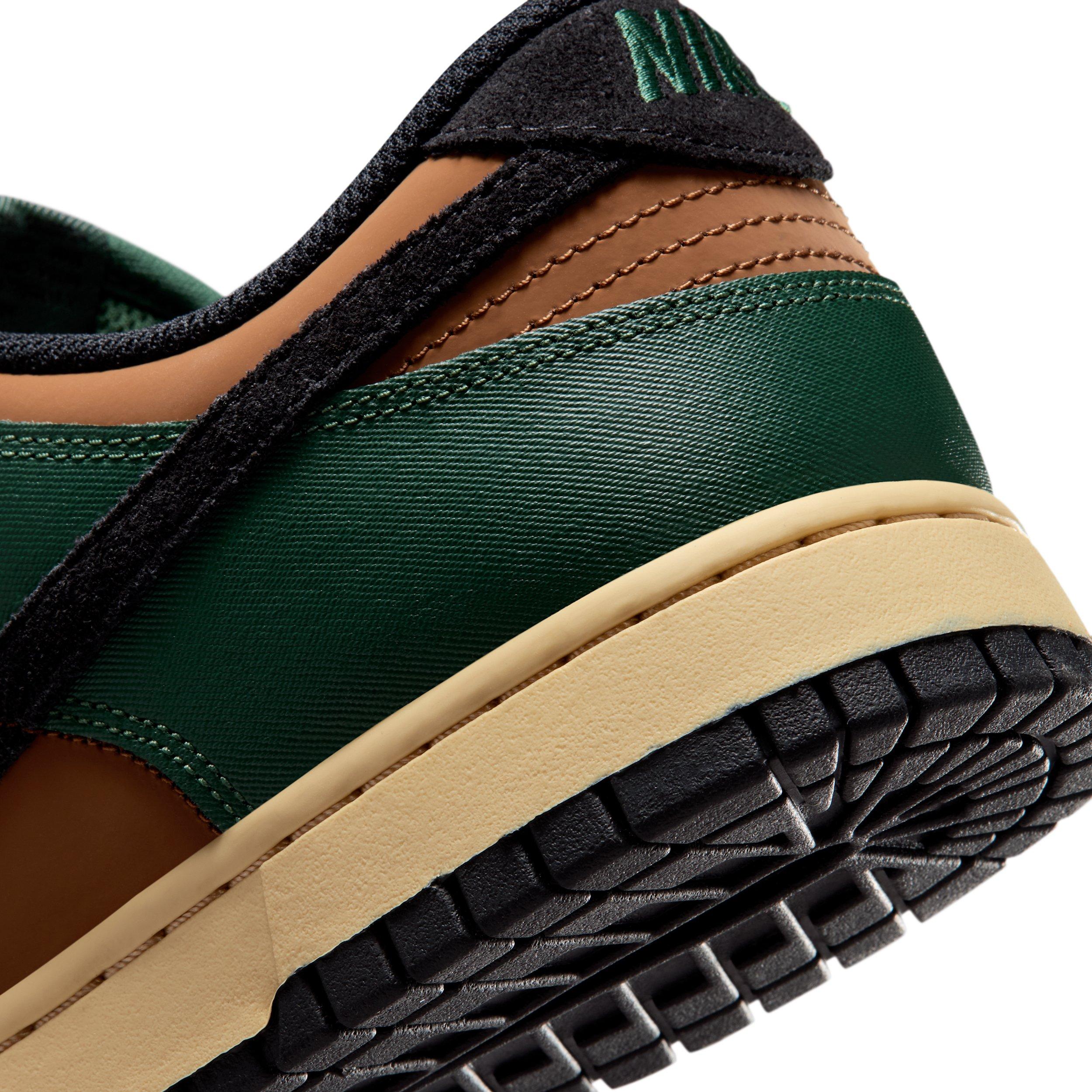 Nike Dunk Low Retro "Fir/Light British Tan/Sesame/Black" Men's Shoe - FIR/LT TAN/SESAME/BLACK Thumbnail View 8