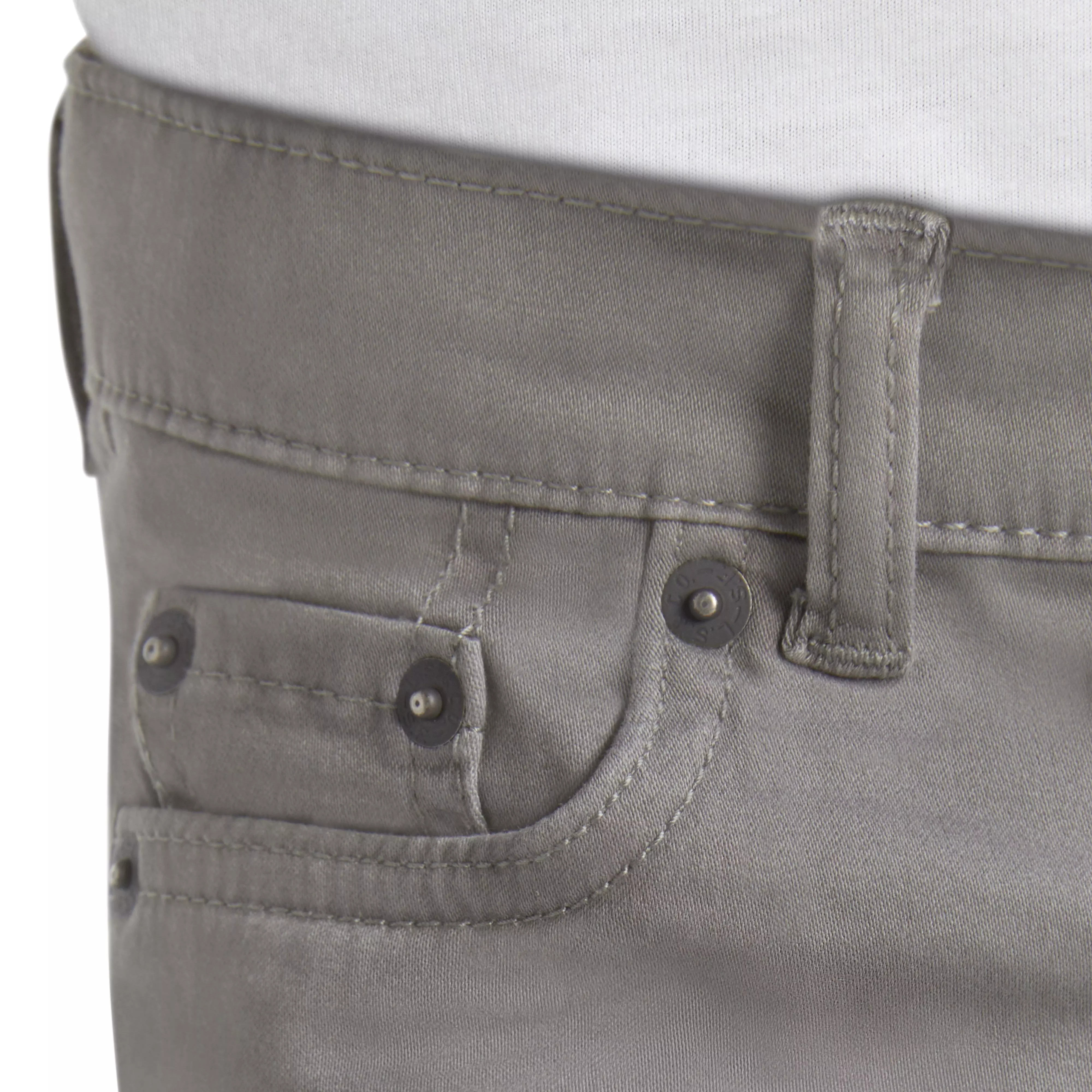 Levi's 511 Slim Fit Soft Brushed Toddler Boys' Grey Sueded Pants - GREY
