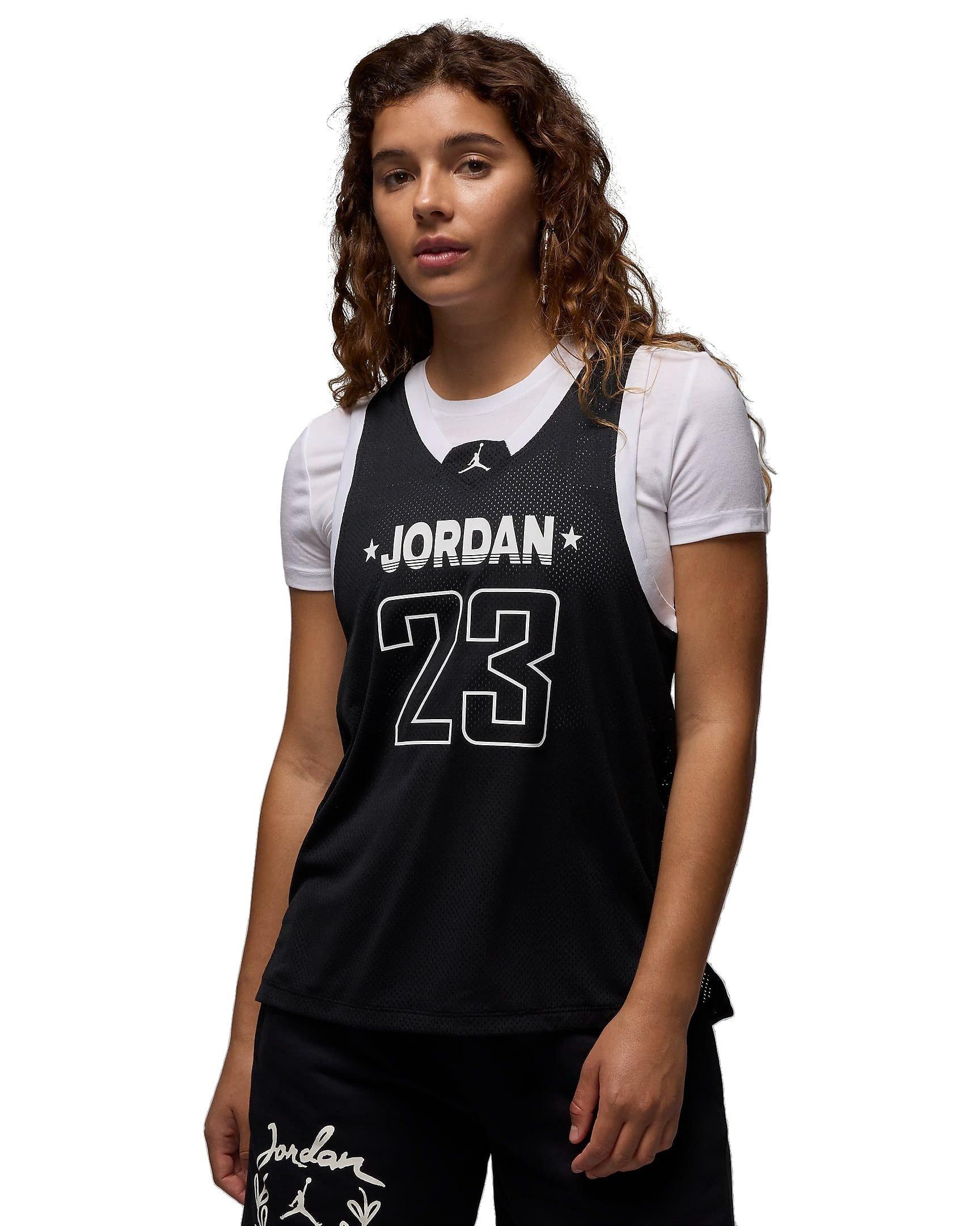 Jordan Women's 23 Jersey Tank - BLACK Thumbnail View 1