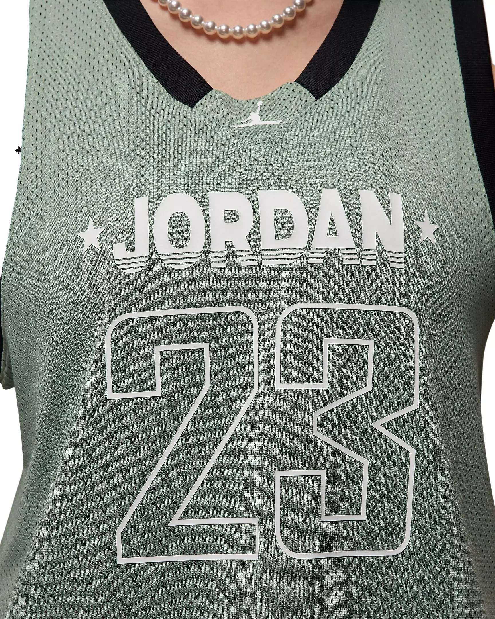 Jordan Women's 23 Jersey Tank - GREEN