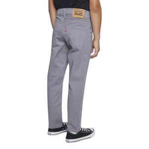 Levi's Little Boys' 511 Slim Fit Soft Brushed Grey Sueded Pants