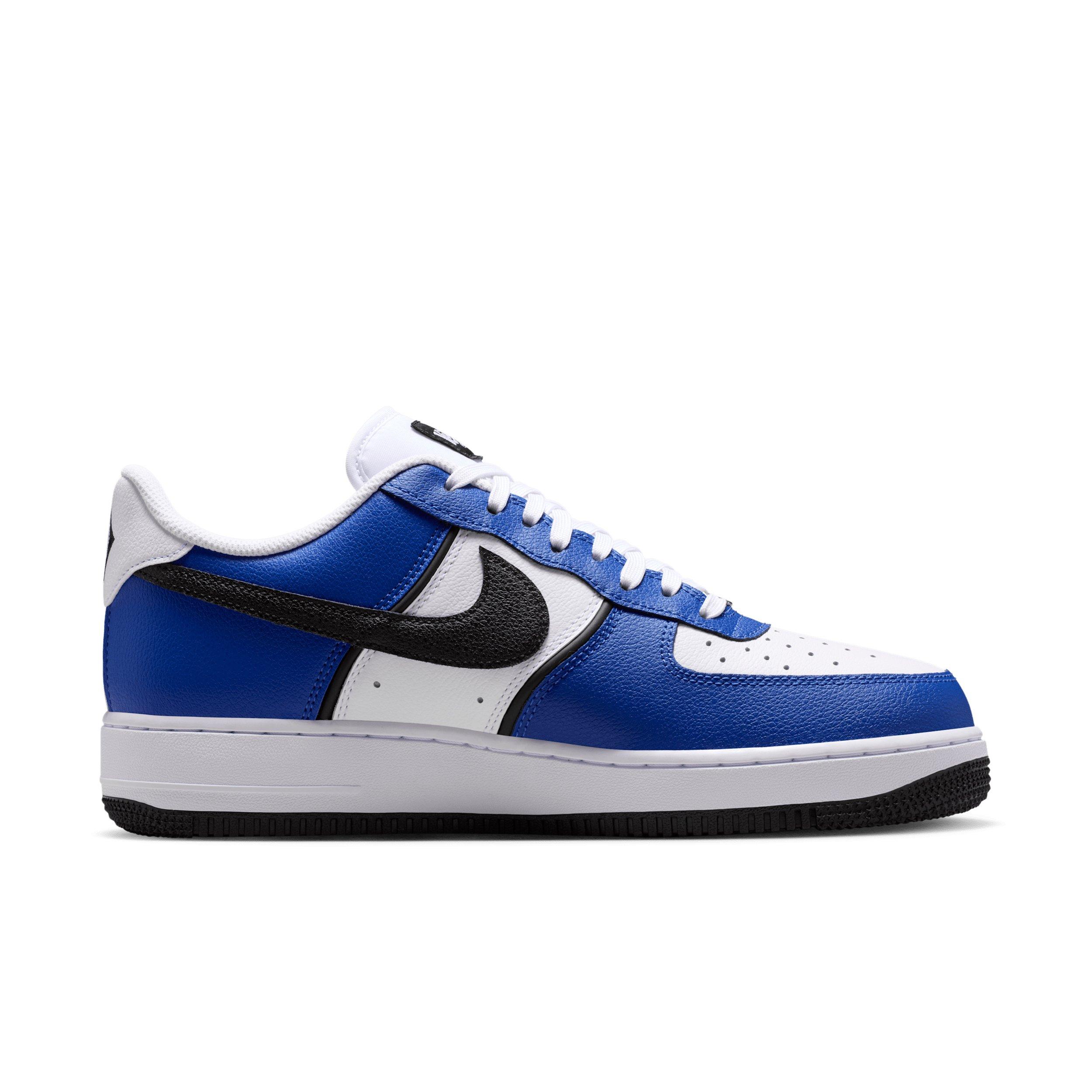 Nike Air Force 1 '07 LV8 Sport "Old Royal/White/Metallic Silver/Black" Men's Shoe - ROYAL/WHITE/SILVER/BLACK Thumbnail View 1