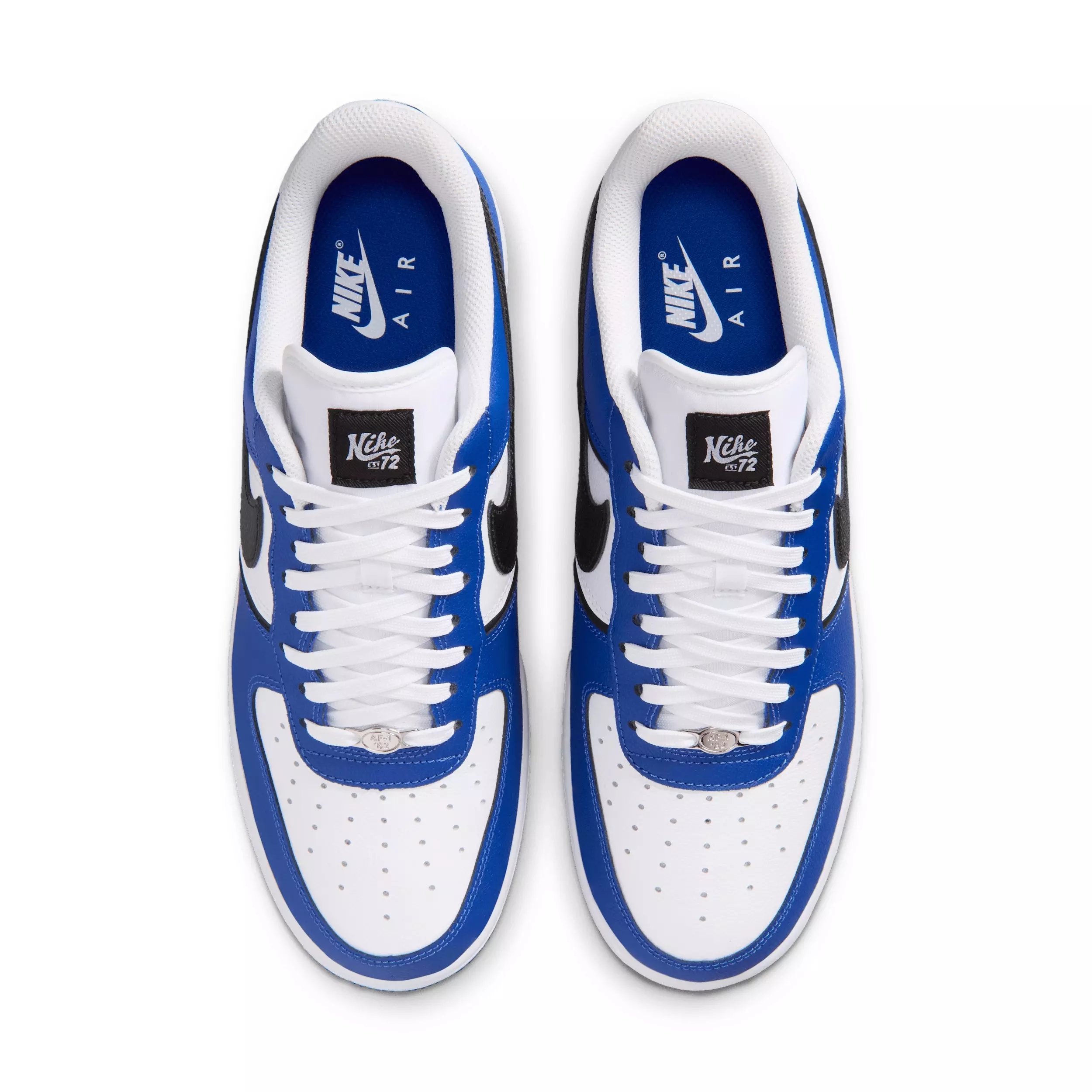 Nike Air Force 1 '07 LV8 Sport "Old Royal/White/Metallic Silver/Black" Men's Shoe - ROYAL/WHITE/SILVER/BLACK