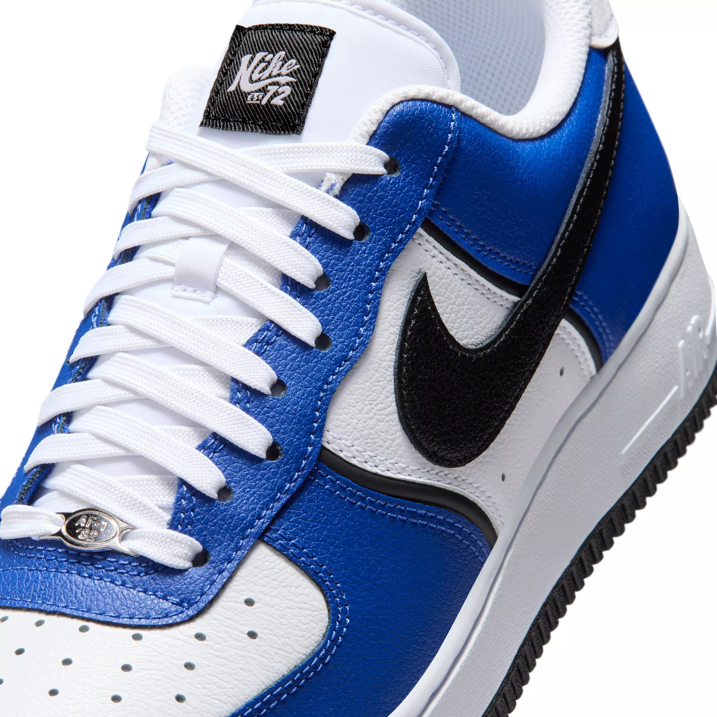 Nike Air Force 1 '07 LV8 Sport "Old Royal/White/Metallic Silver/Black" Men's Shoe - ROYAL/WHITE/SILVER/BLACK