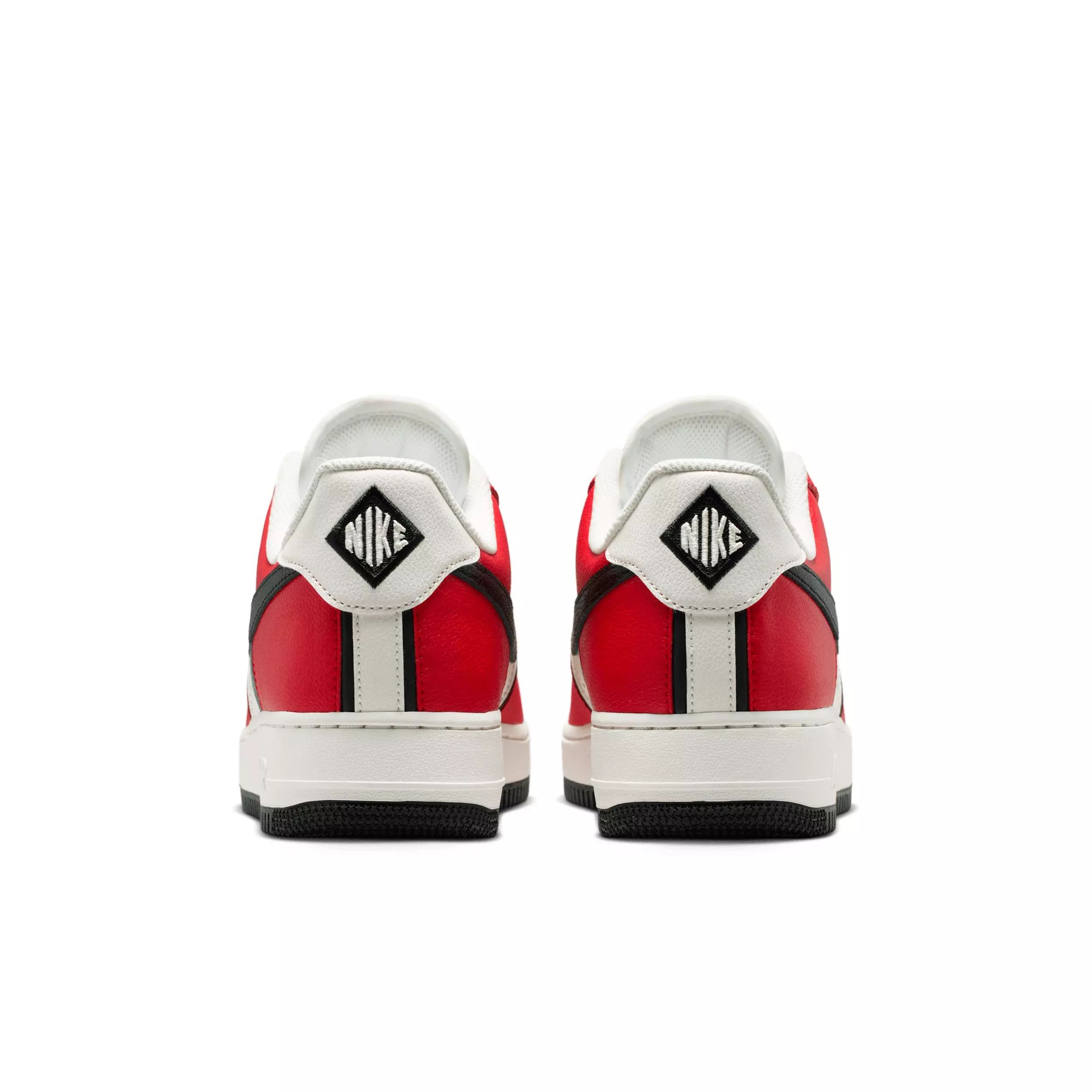 Nike Air Force 1 '07 LV8 Sport "University Red/Sail/Metallic Silver/Black" Men's Shoe - RED/SAIL/SILVER/BLACK