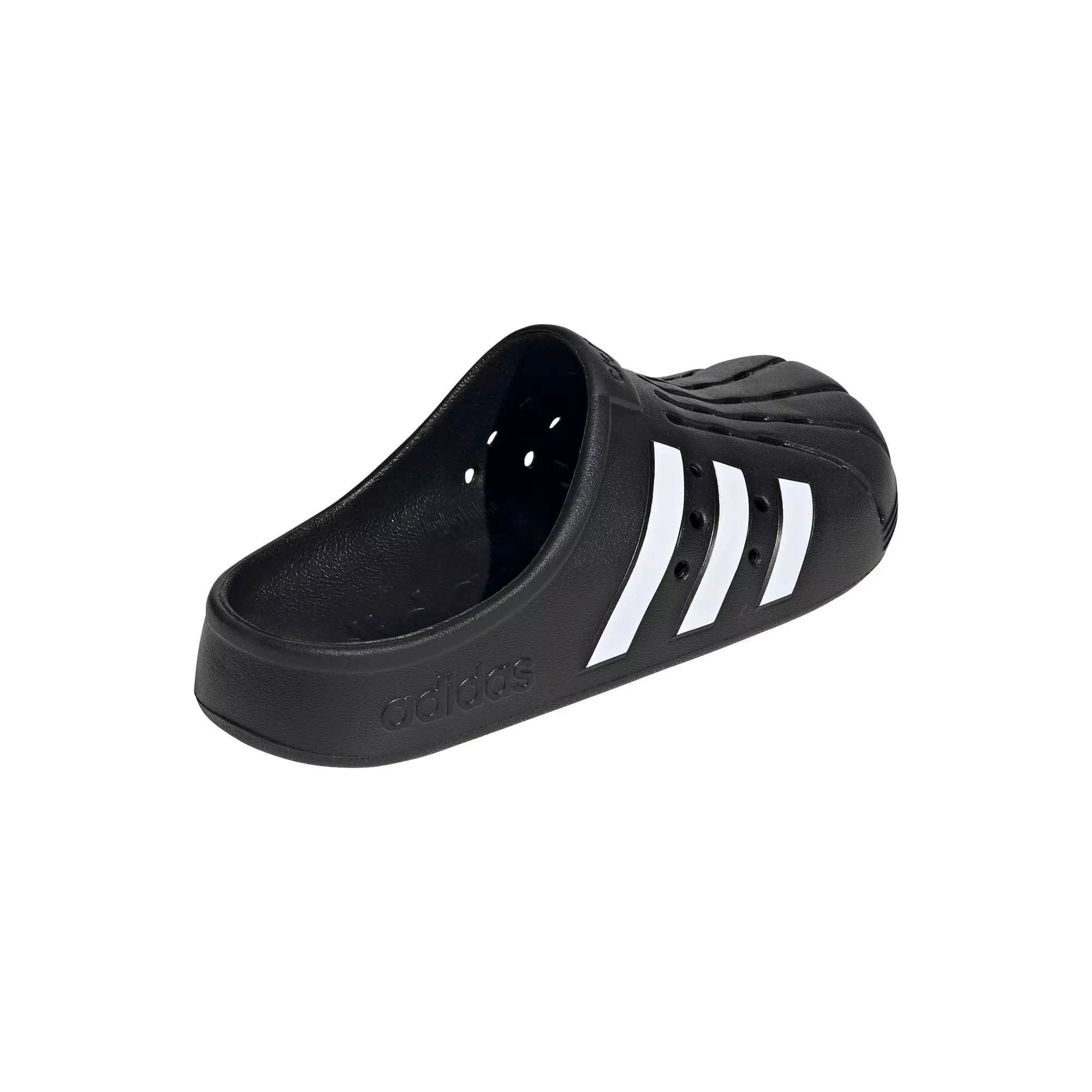 adidas Adilette "Core Black/Ftwr White" Women's Clog - BLACK/WHITE/BLACK
