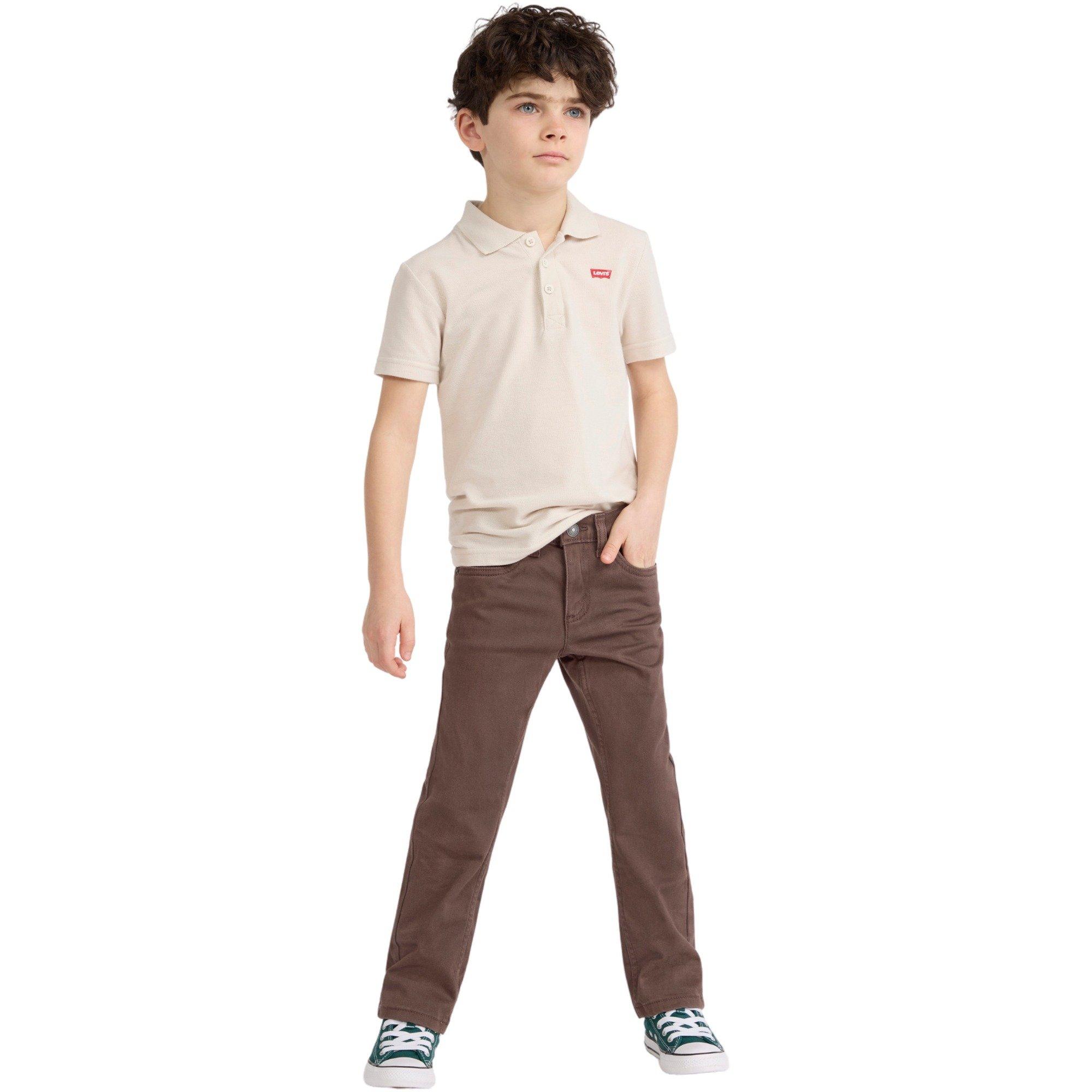 Levi's 511 Slim Fit Soft Brushed Little Boys' Brown Sueded Pants