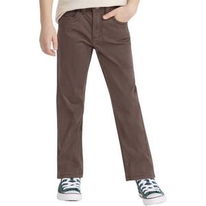 Levi's Little Boys' 511 Slim Fit Soft Brushed Brown Sueded Pants