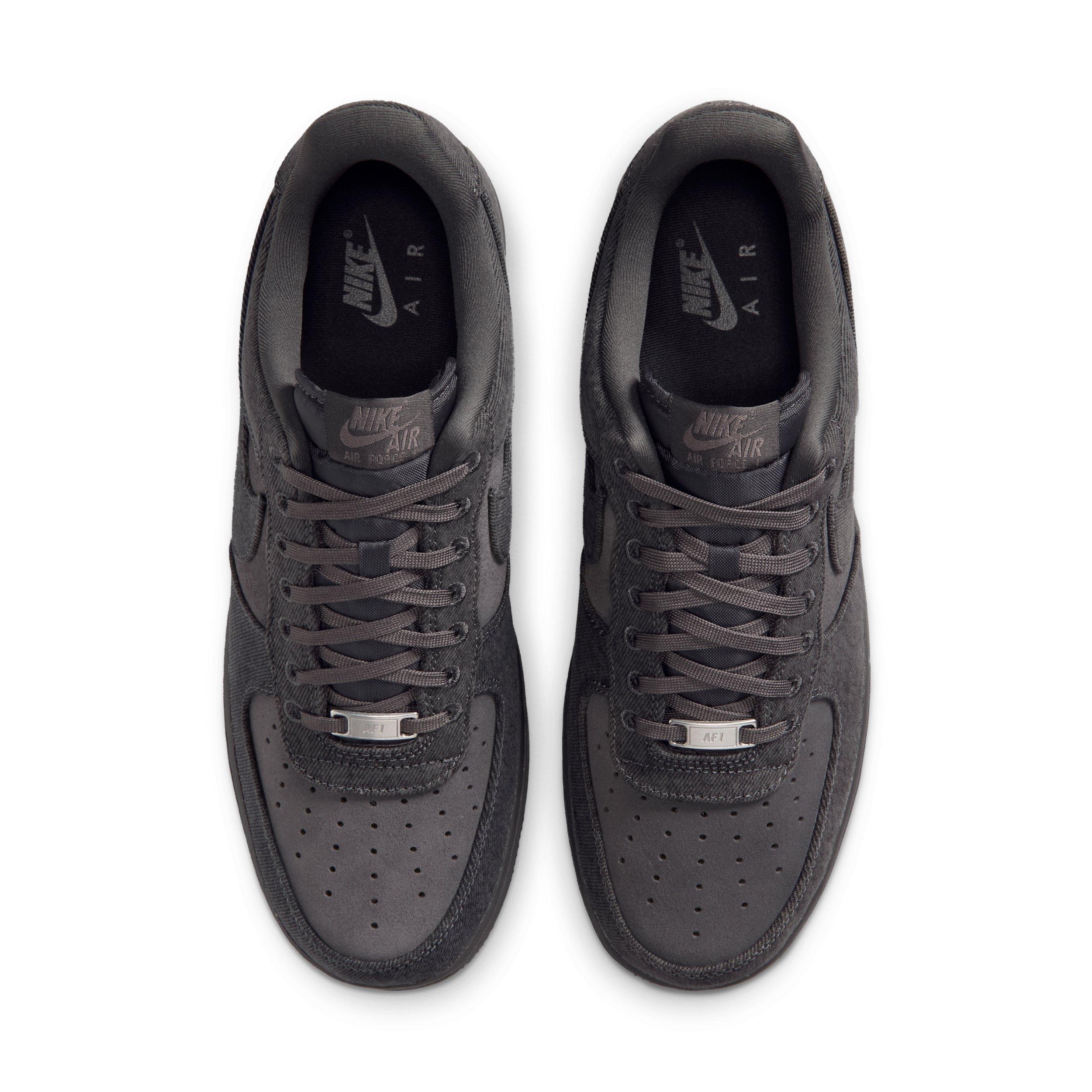 Nike Air Force 1 '07 LV8 "Anthracite/Medium Ash/Metallic Silver/Anthracite" Men's Shoe - ANTHRACITE/MD ASH/SILVER/ANTHRACITE Thumbnail View 4