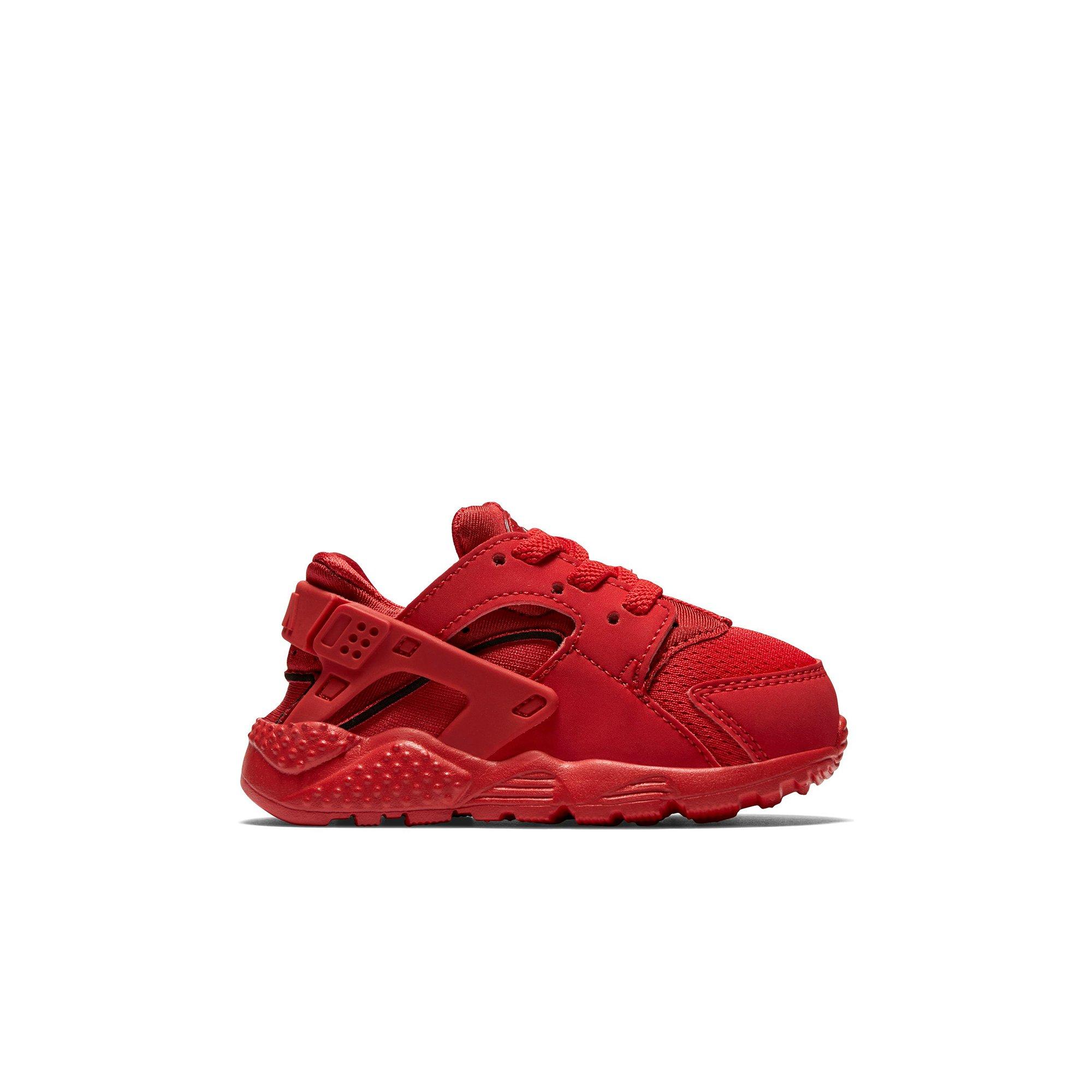 youth red huaraches