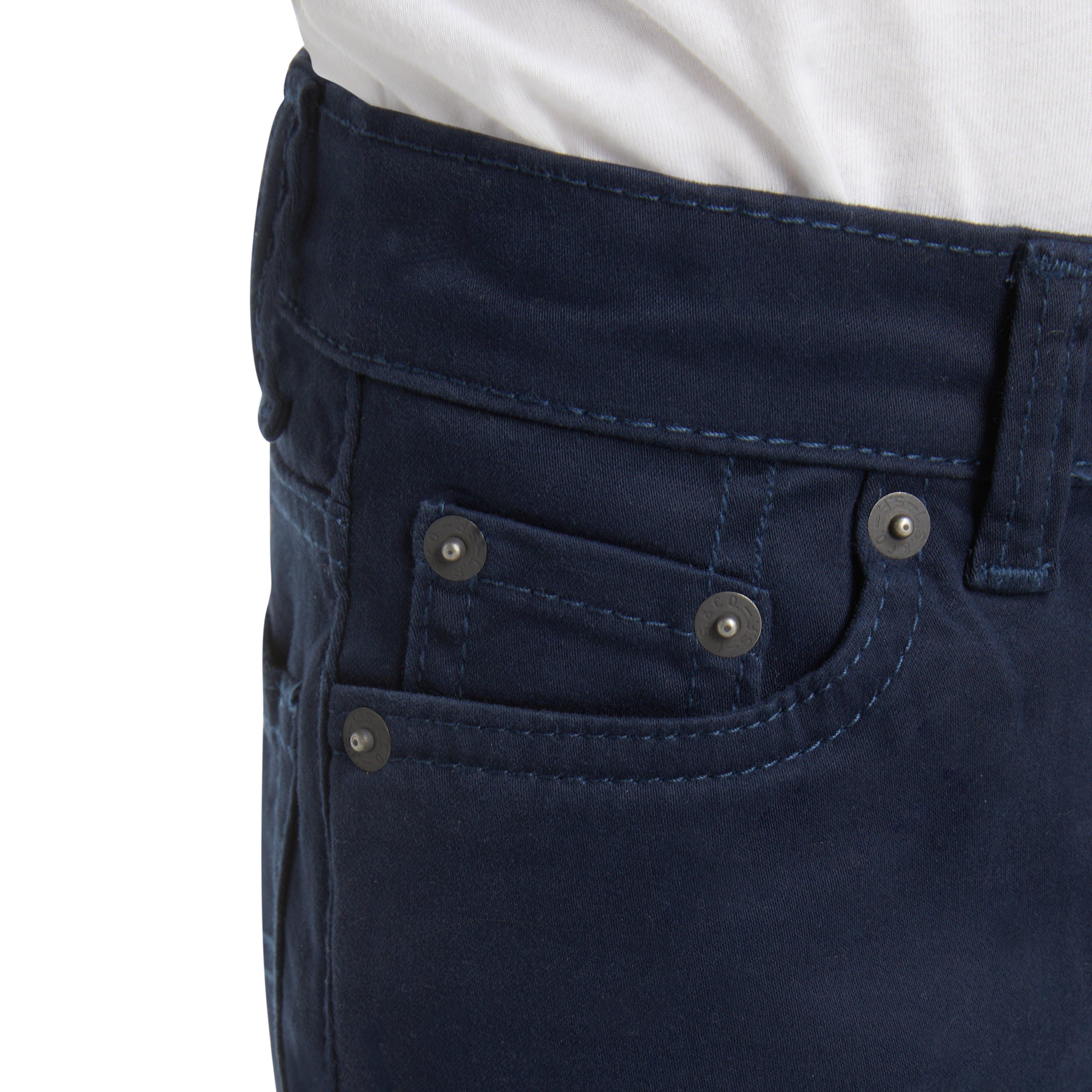 Levi's 511 Slim Fit Soft Brushed Toddler Boys' Dark Blue Sueded Pants - DK BLUE Thumbnail View 5