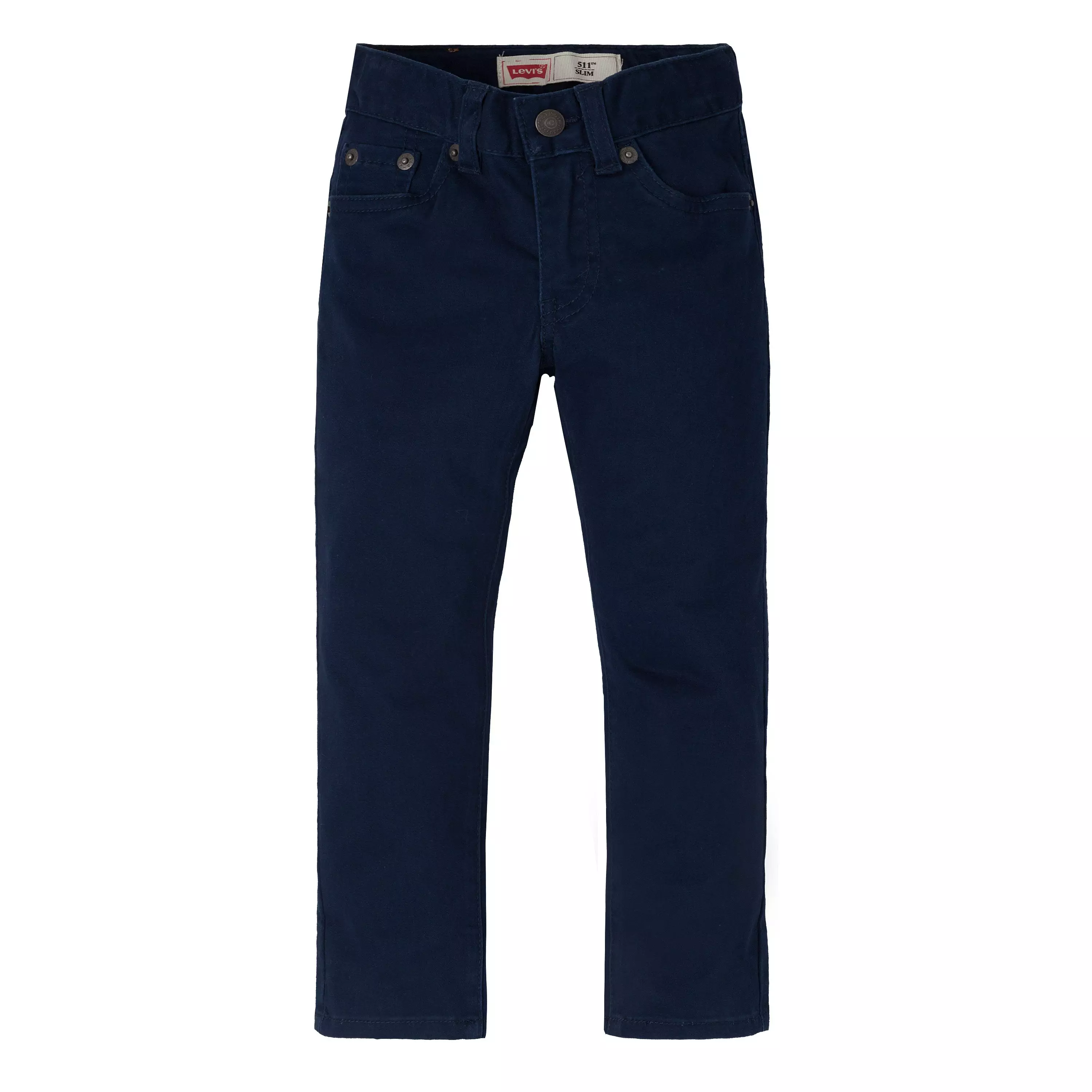 Levi's 511 Slim Fit Soft Brushed Toddler Boys' Dark Blue Sueded Pants - DK BLUE