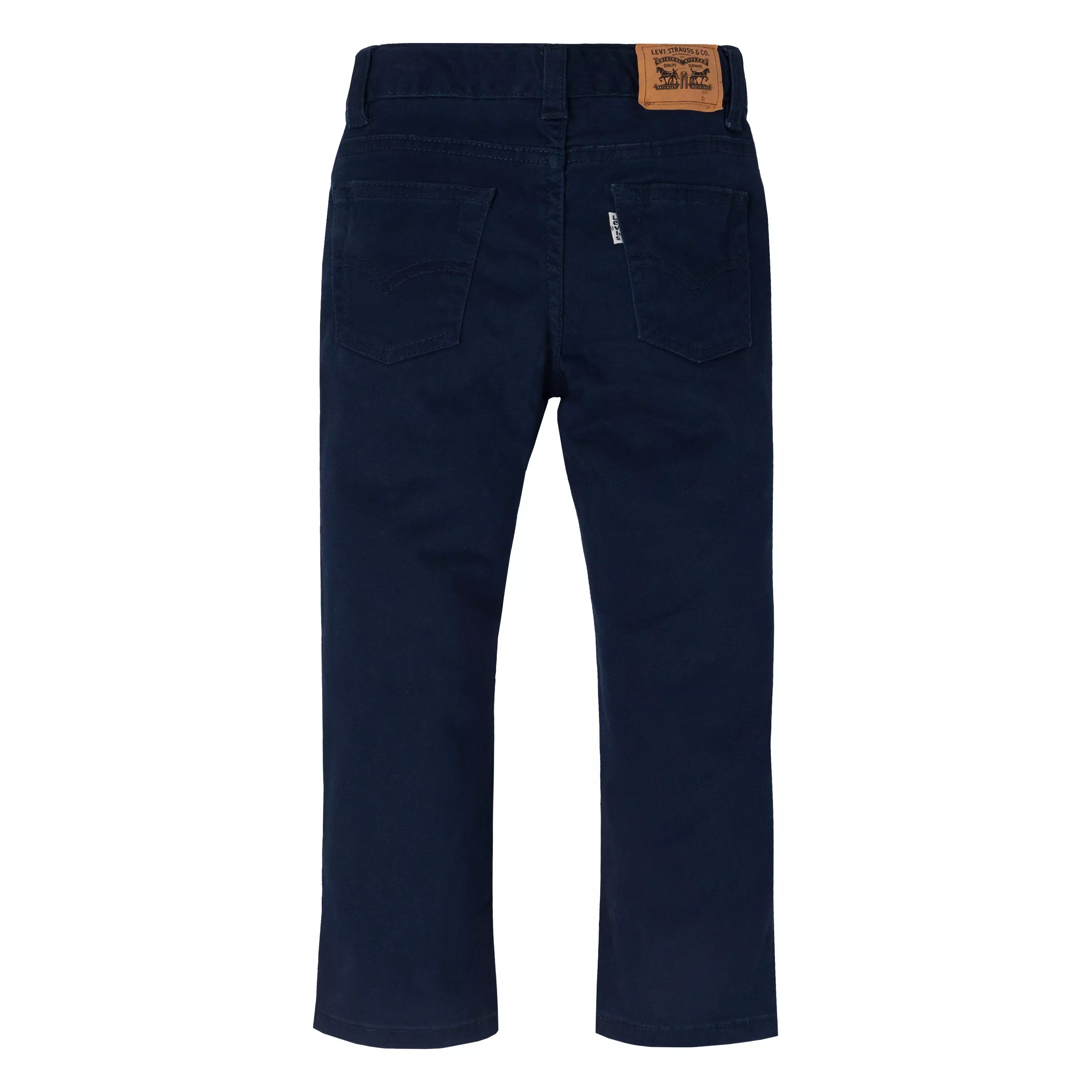 Levi's 511 Slim Fit Soft Brushed Toddler Boys' Dark Blue Sueded Pants - DK BLUE