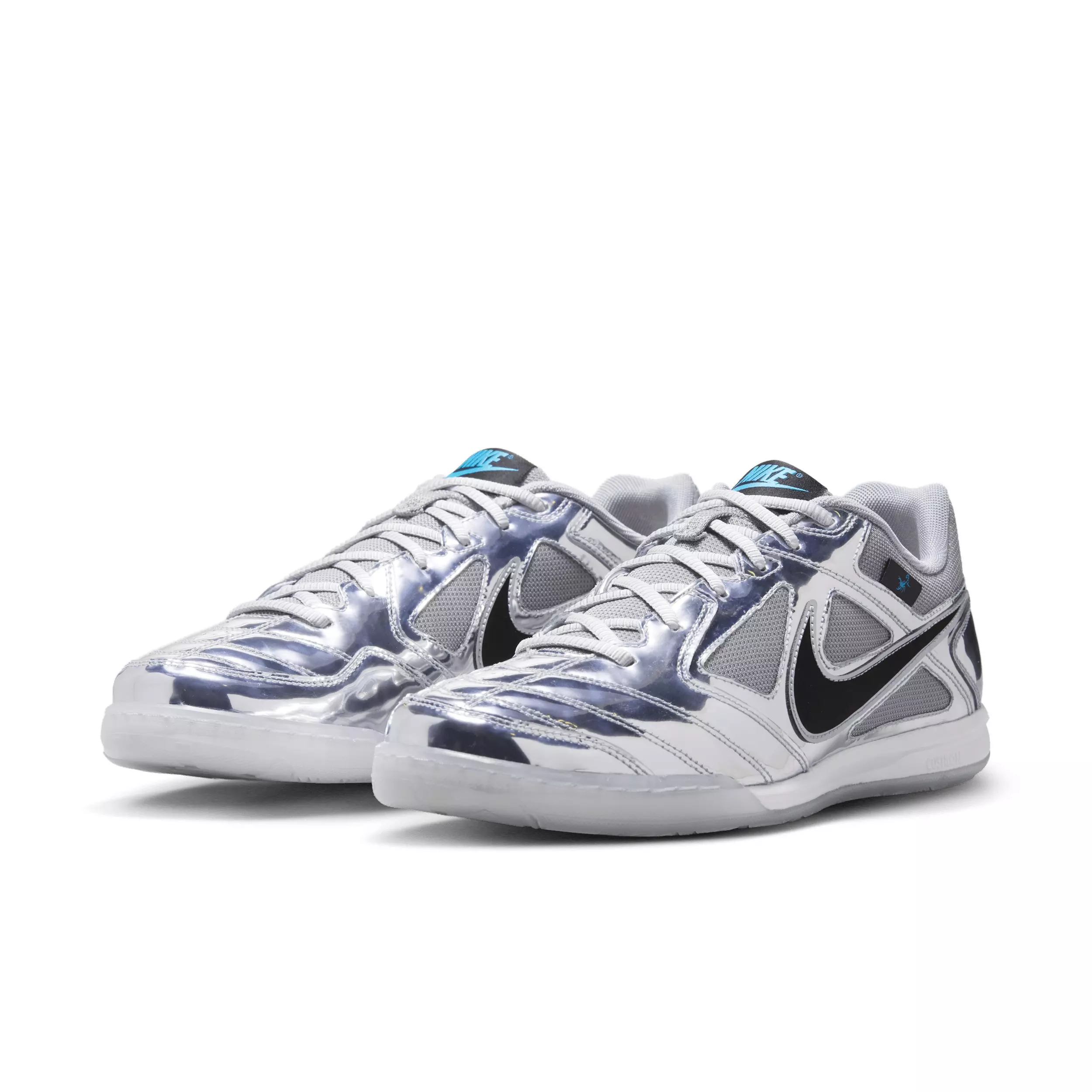 Nike Gato LV8 Treble "Chrome/Gamma Blue/Ice/Black" Men's Shoe - CHROME/BLUE/ICE/BLACK
