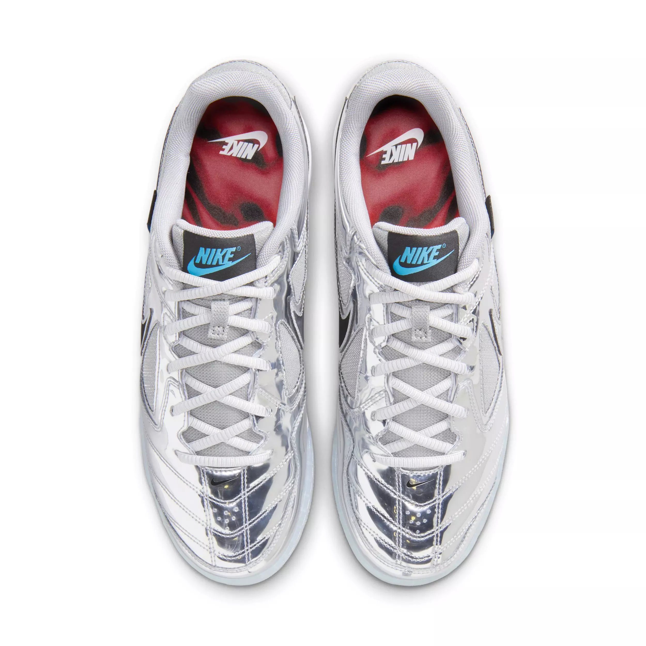 Nike Gato LV8 Treble "Chrome/Gamma Blue/Ice/Black" Men's Shoe - CHROME/BLUE/ICE/BLACK