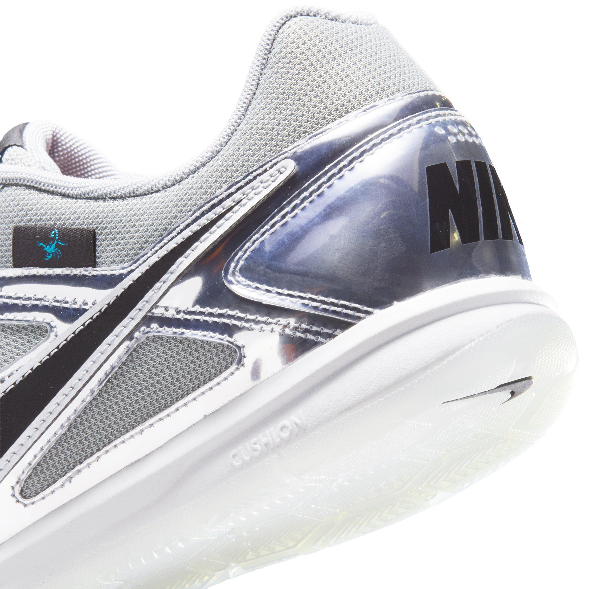 Nike Gato LV8 Treble "Chrome/Gamma Blue/Ice/Black" Men's Shoe - CHROME/BLUE/ICE/BLACK Thumbnail View 8
