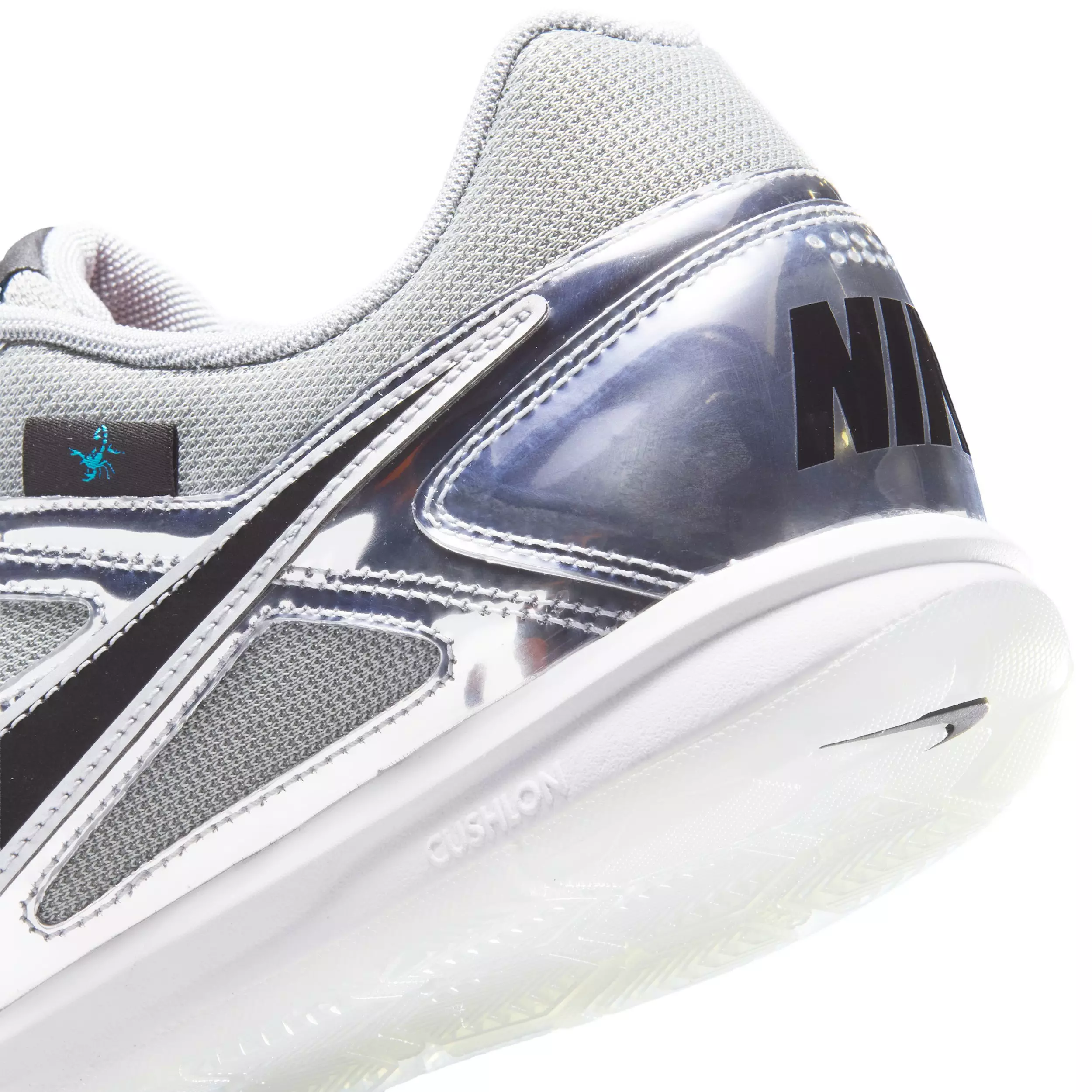 Nike Gato LV8 Treble "Chrome/Gamma Blue/Ice/Black" Men's Shoe - CHROME/BLUE/ICE/BLACK