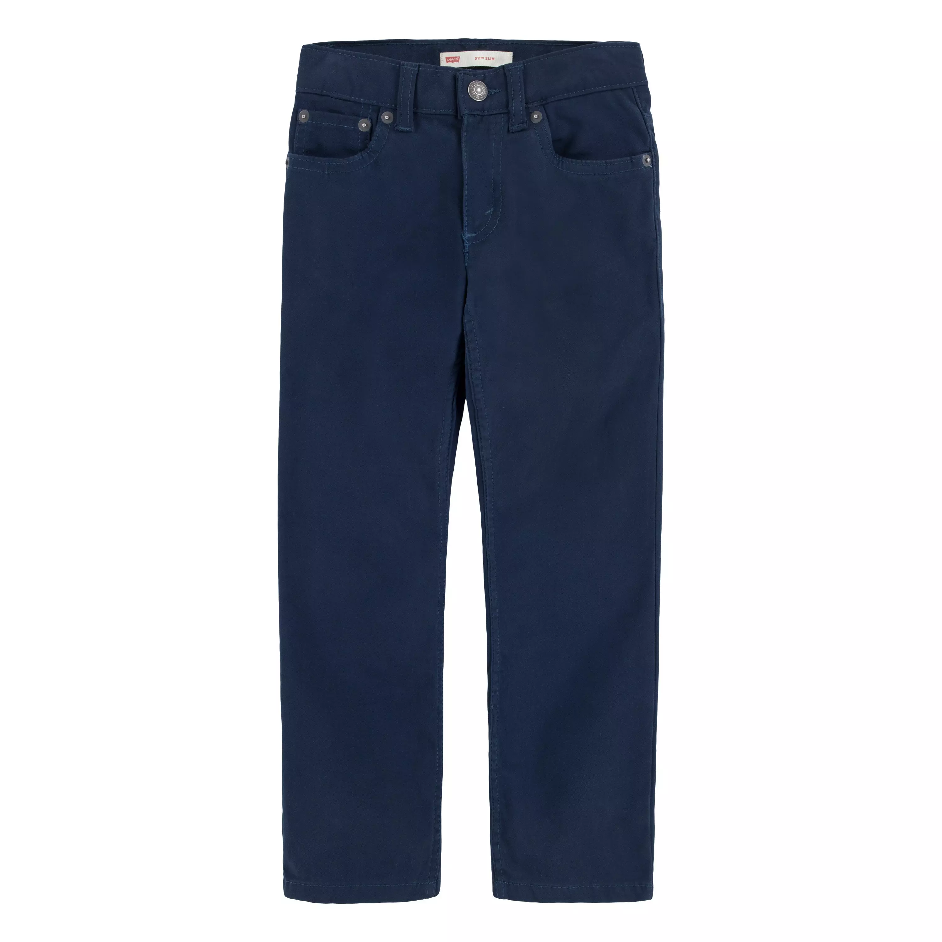 Levi's Little Boys' 511 Slim Fit Soft Brushed Sueded Pants - Dk Blue - DK BLUE