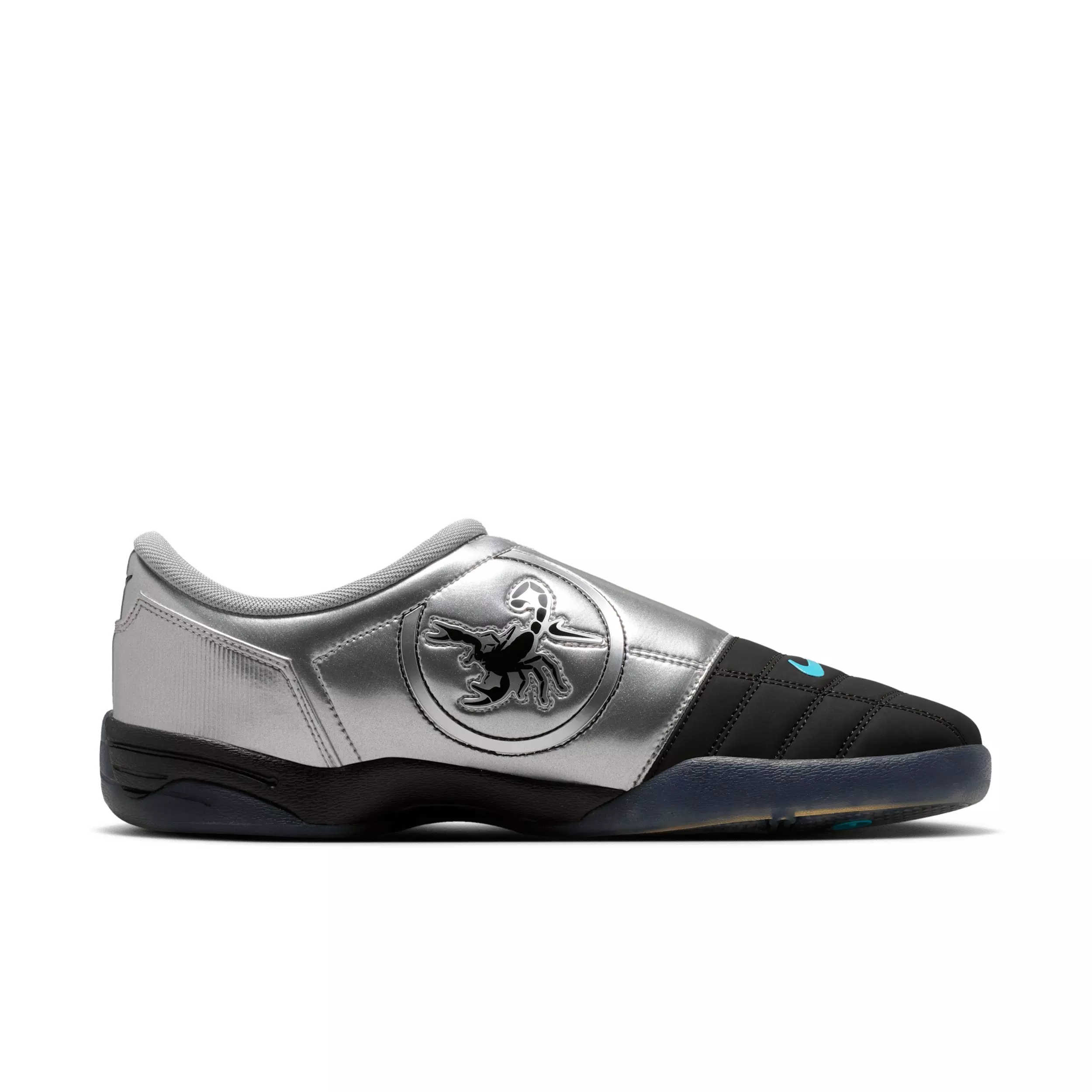 Nike Total 90 "Black/Gamma Blue/Metallic Silver" Men's Shoe - BLACK/BLUE/SILVER