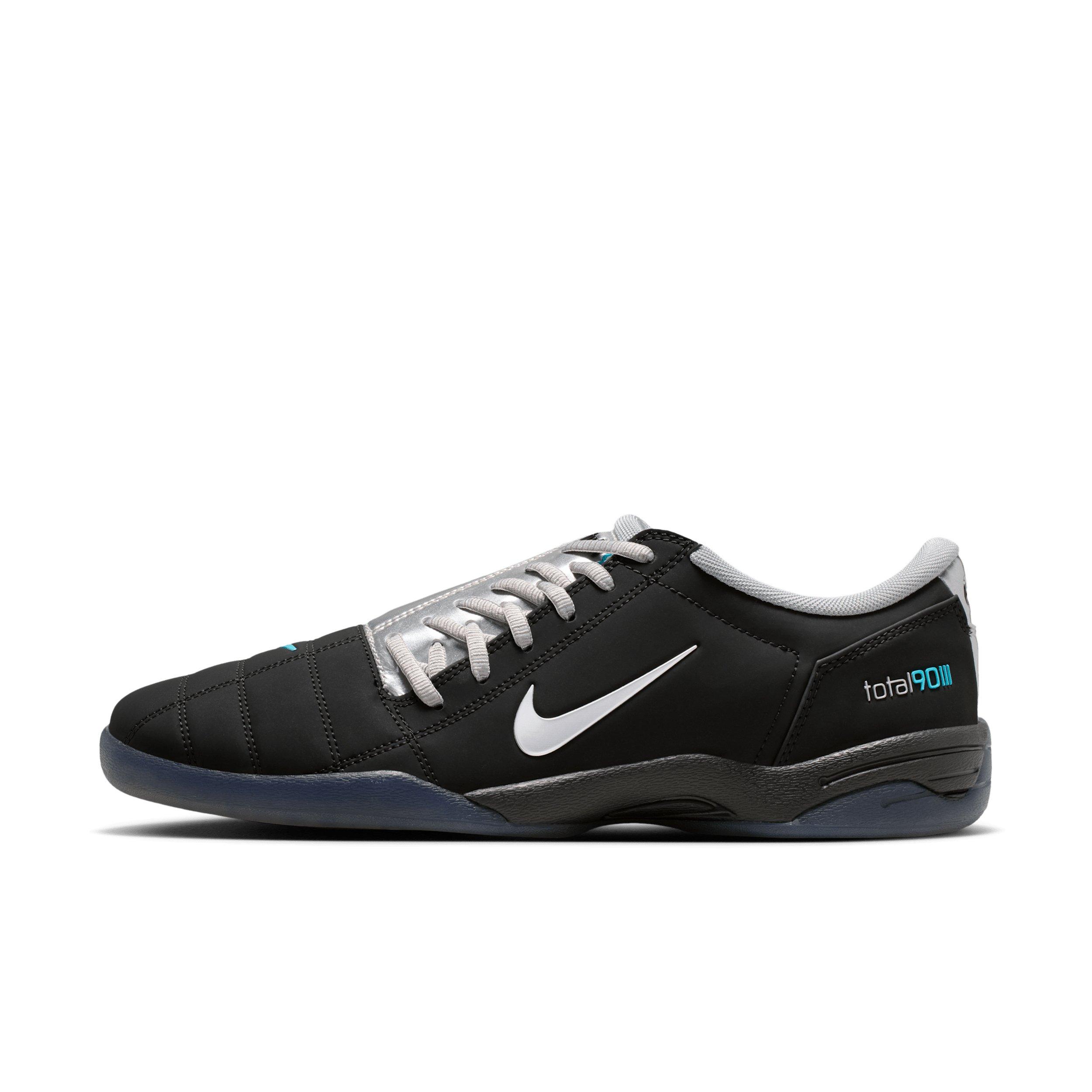 Nike Total 90 "Black/Gamma Blue/Metallic Silver" Men's Shoe - BLACK/BLUE/SILVER Thumbnail View 2