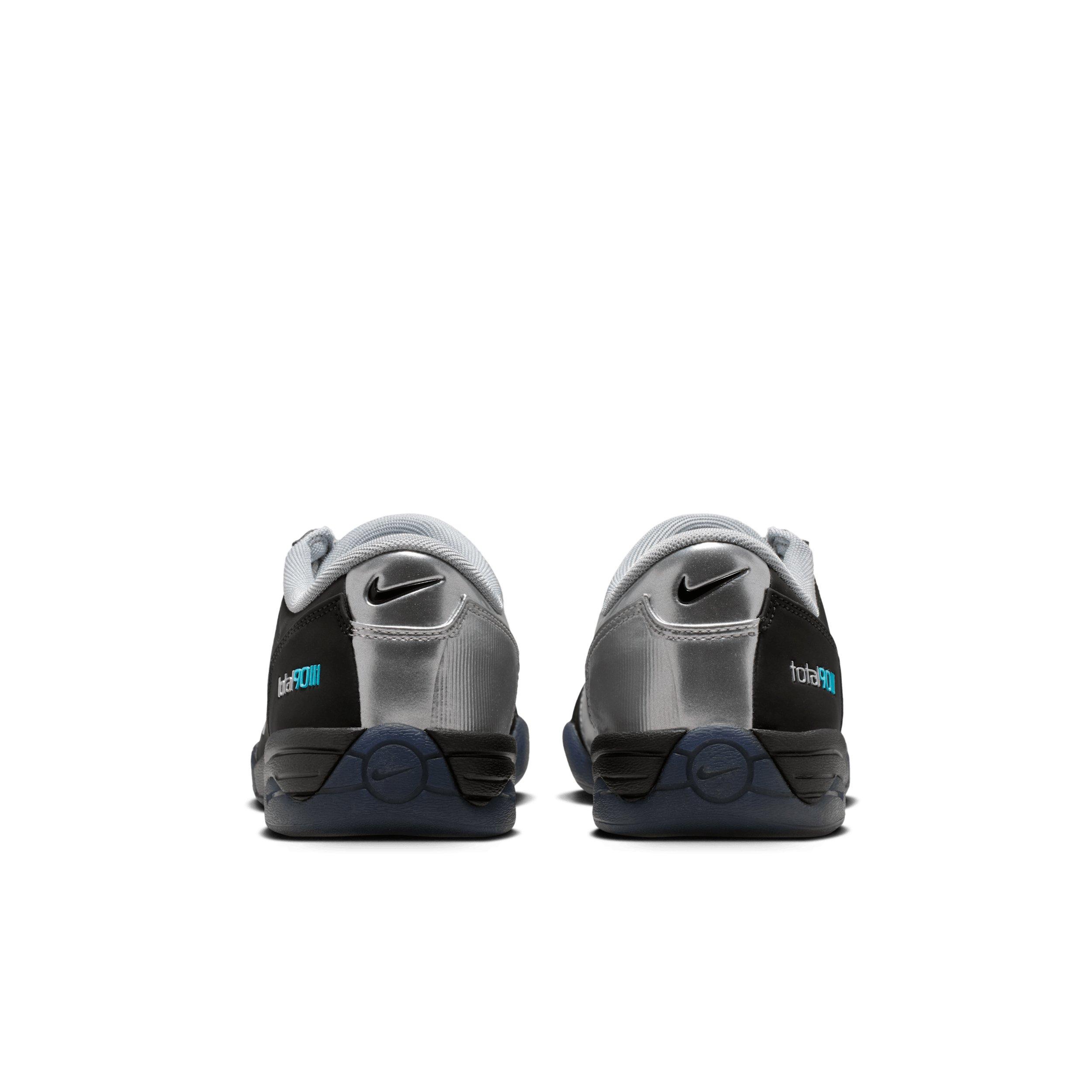 Nike Total 90 "Black/Gamma Blue/Metallic Silver" Men's Shoe - BLACK/BLUE/SILVER Thumbnail View 5