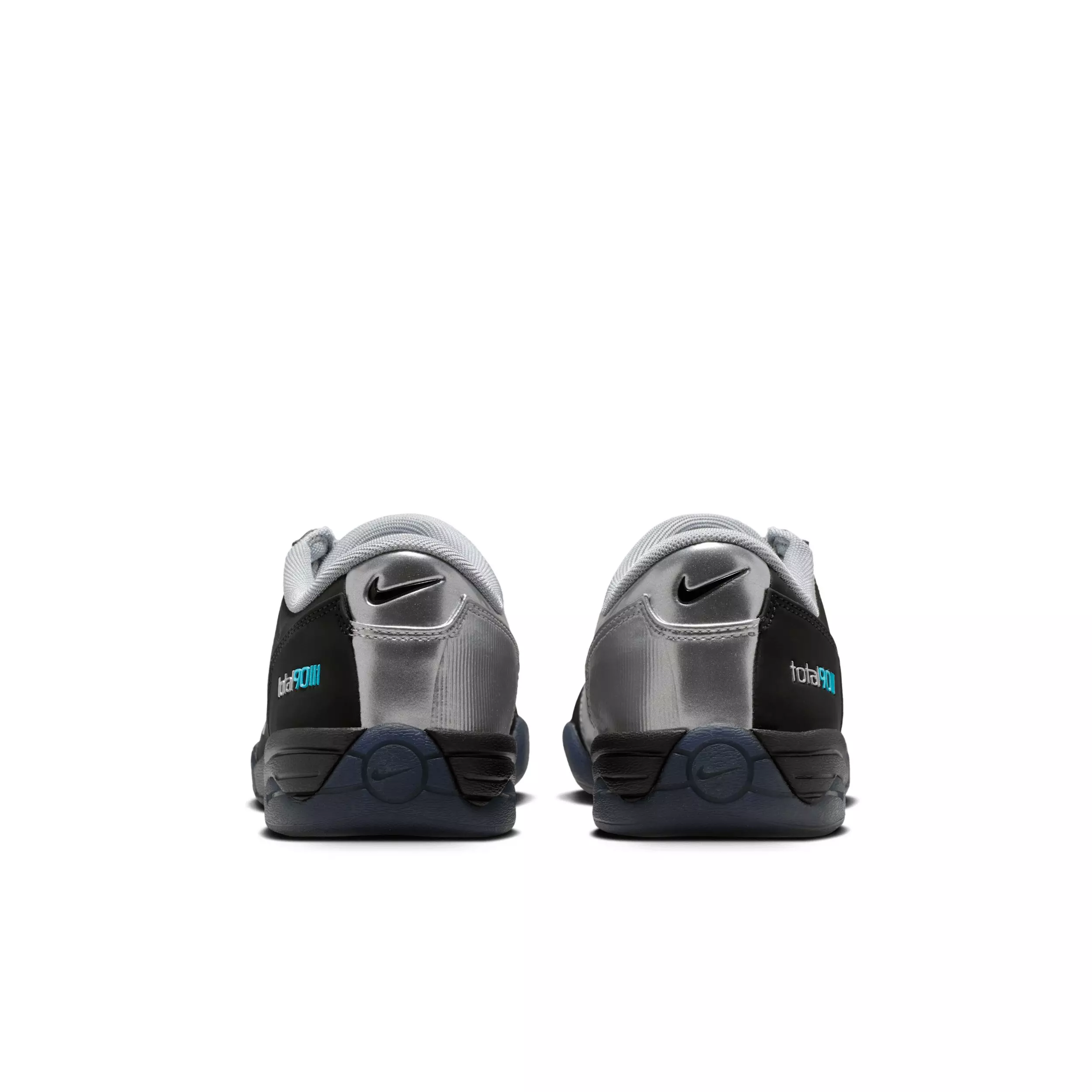 Nike Total 90 "Black/Gamma Blue/Metallic Silver" Men's Shoe - BLACK/BLUE/SILVER
