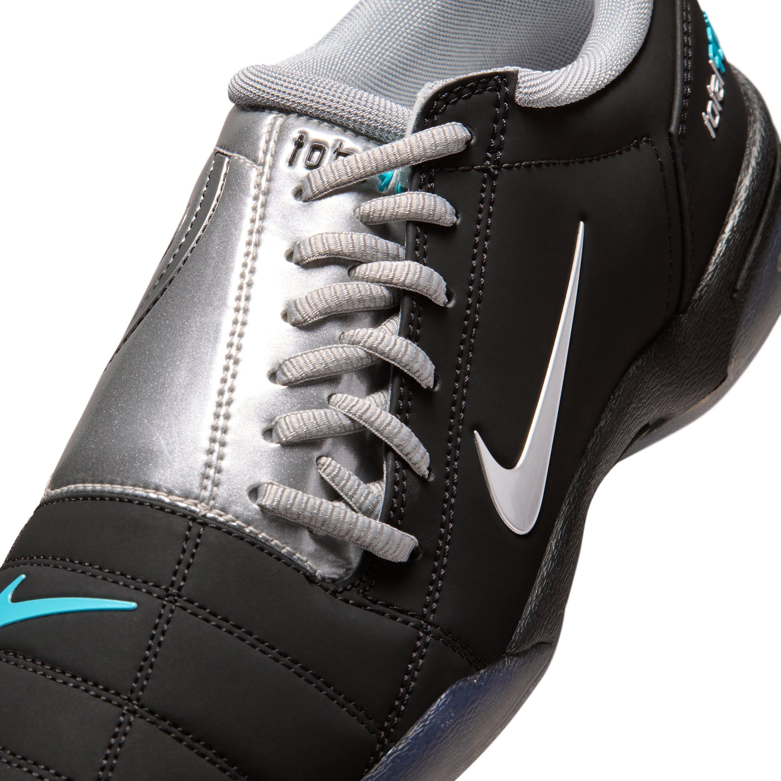 Nike Total 90 "Black/Gamma Blue/Metallic Silver" Men's Shoe - BLACK/BLUE/SILVER Thumbnail View 7