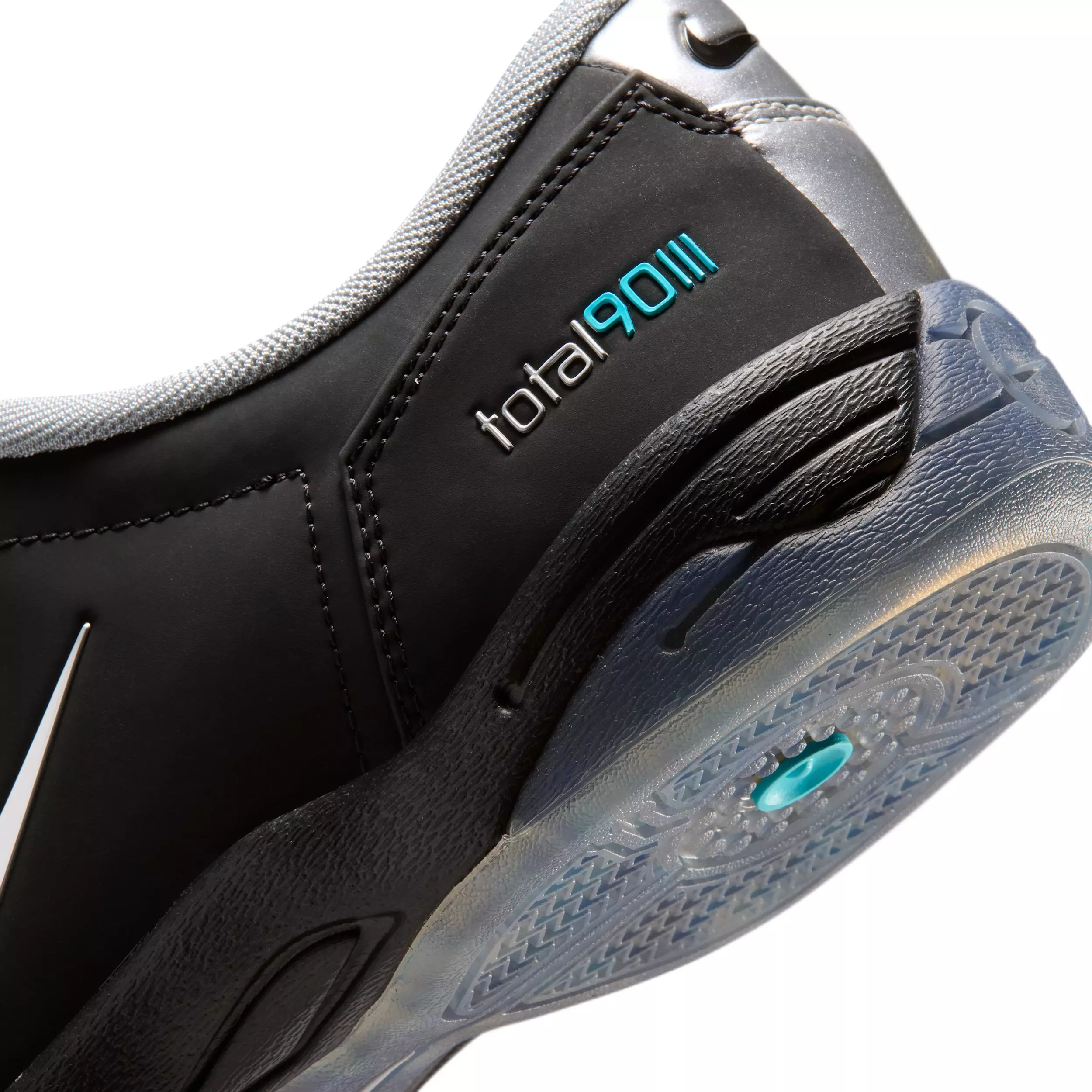 Nike Total 90 "Black/Gamma Blue/Metallic Silver" Men's Shoe - BLACK/BLUE/SILVER