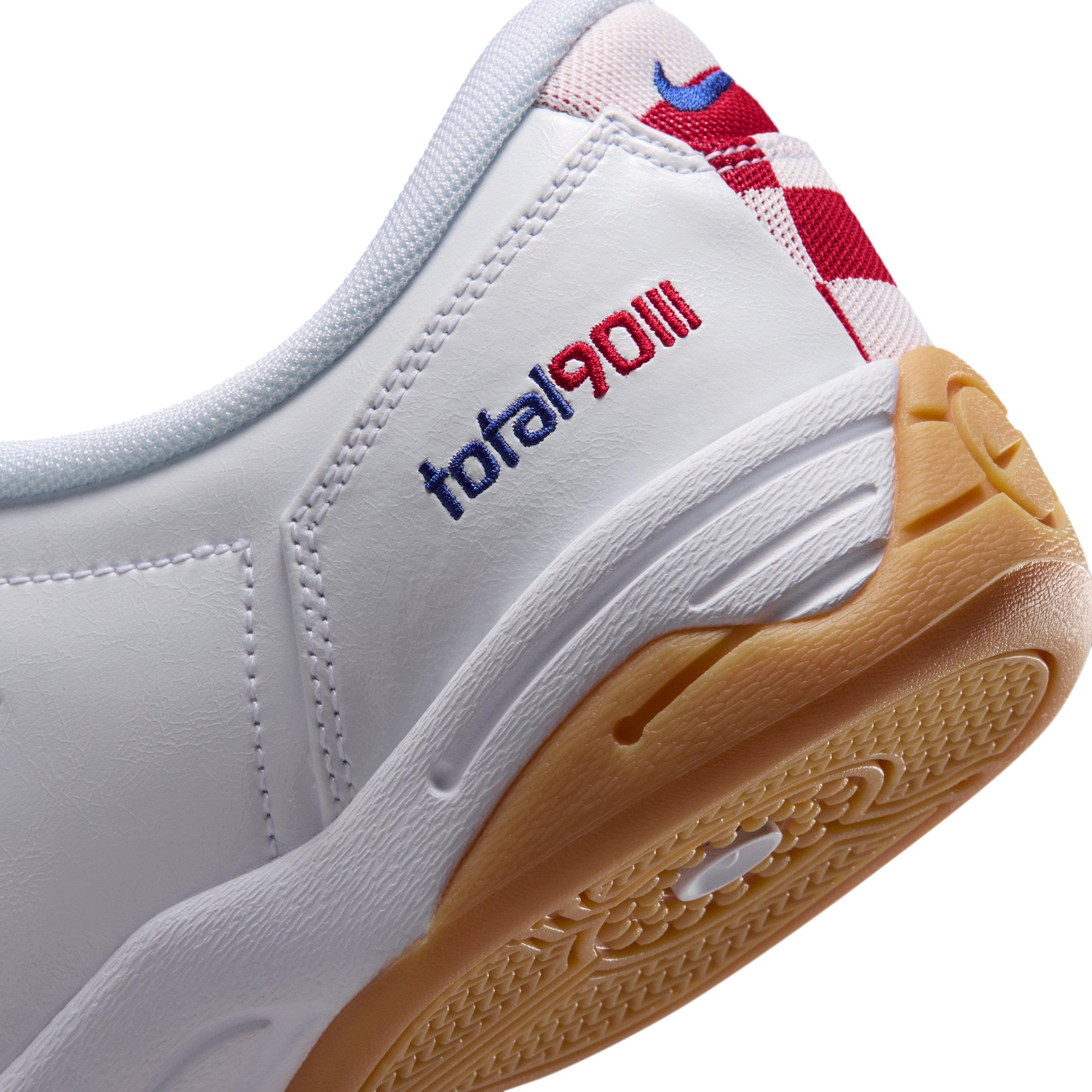 Nike Total 90 Checkered "White/University Red/Gum Yellow/Deep Royal Blue" Men's Shoe - WHITE/RED/YELLOW/ROYAL Thumbnail View 8